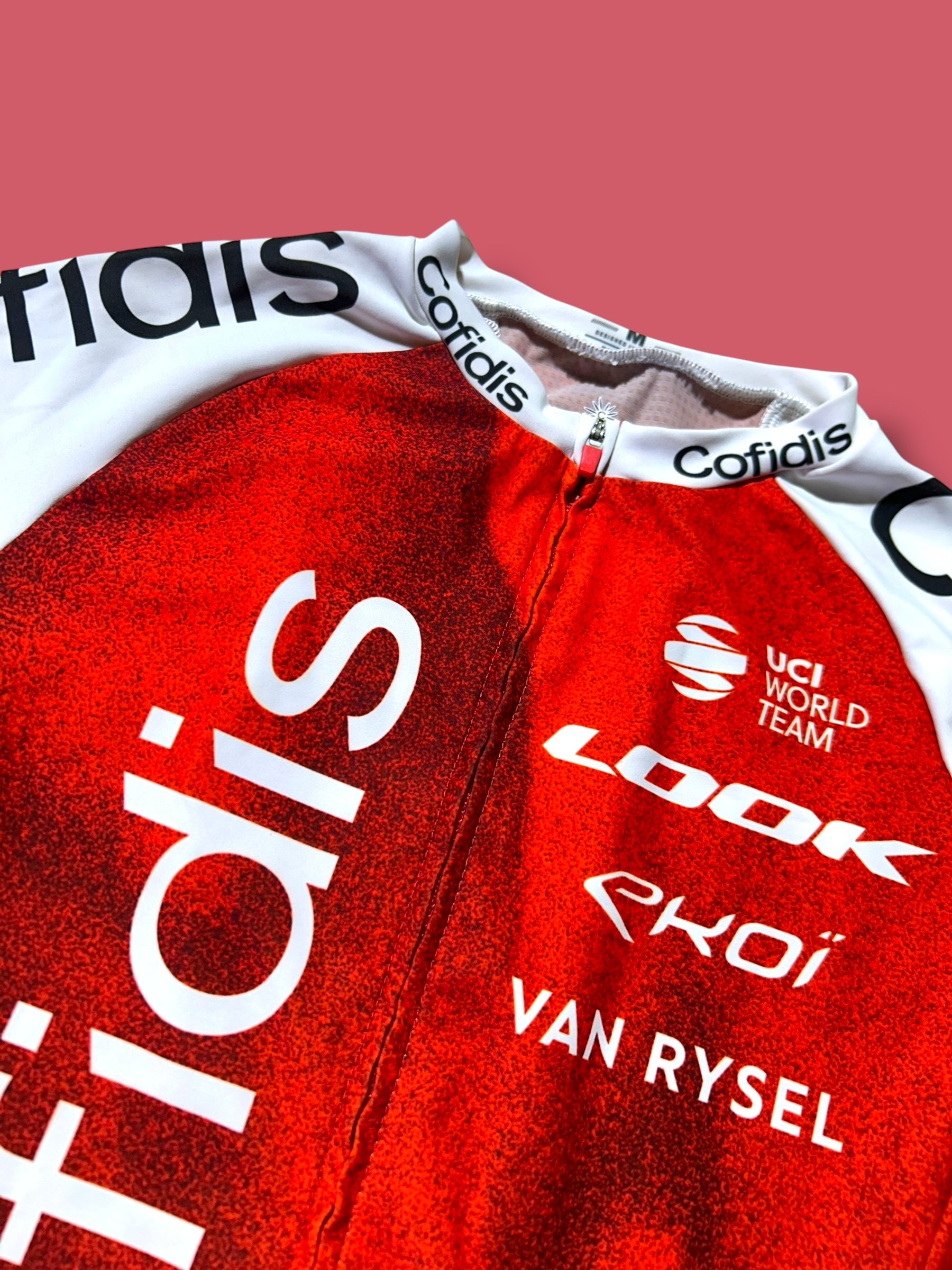 Long Sleeve Lightweight Jersey Team Issue  |  Mobel |  Cofidis| Pro Cycling Kit