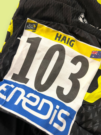 Road Suit 'FRC-Lyte' with Tour de France Numbers! | Giordana | Mitchelton Scott Pro Team | Pro Cycling Kit