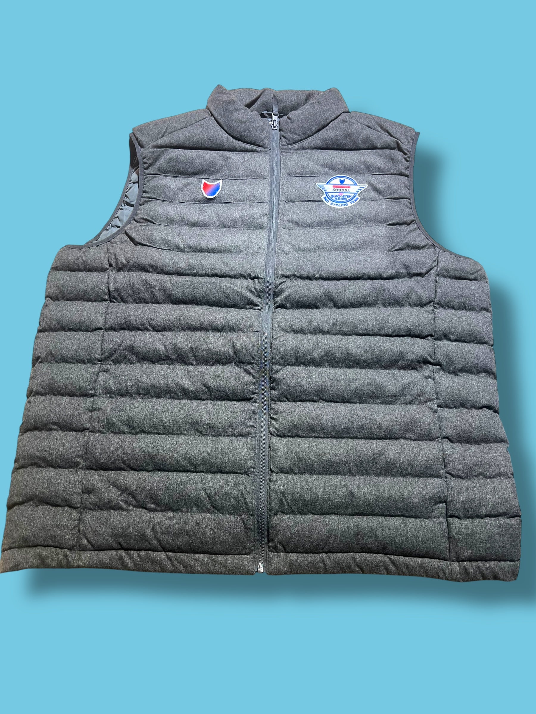 Casual Puffer Vest / Sleeveless Jacket | Soudal Quick-Step | Pro Cycling Kit