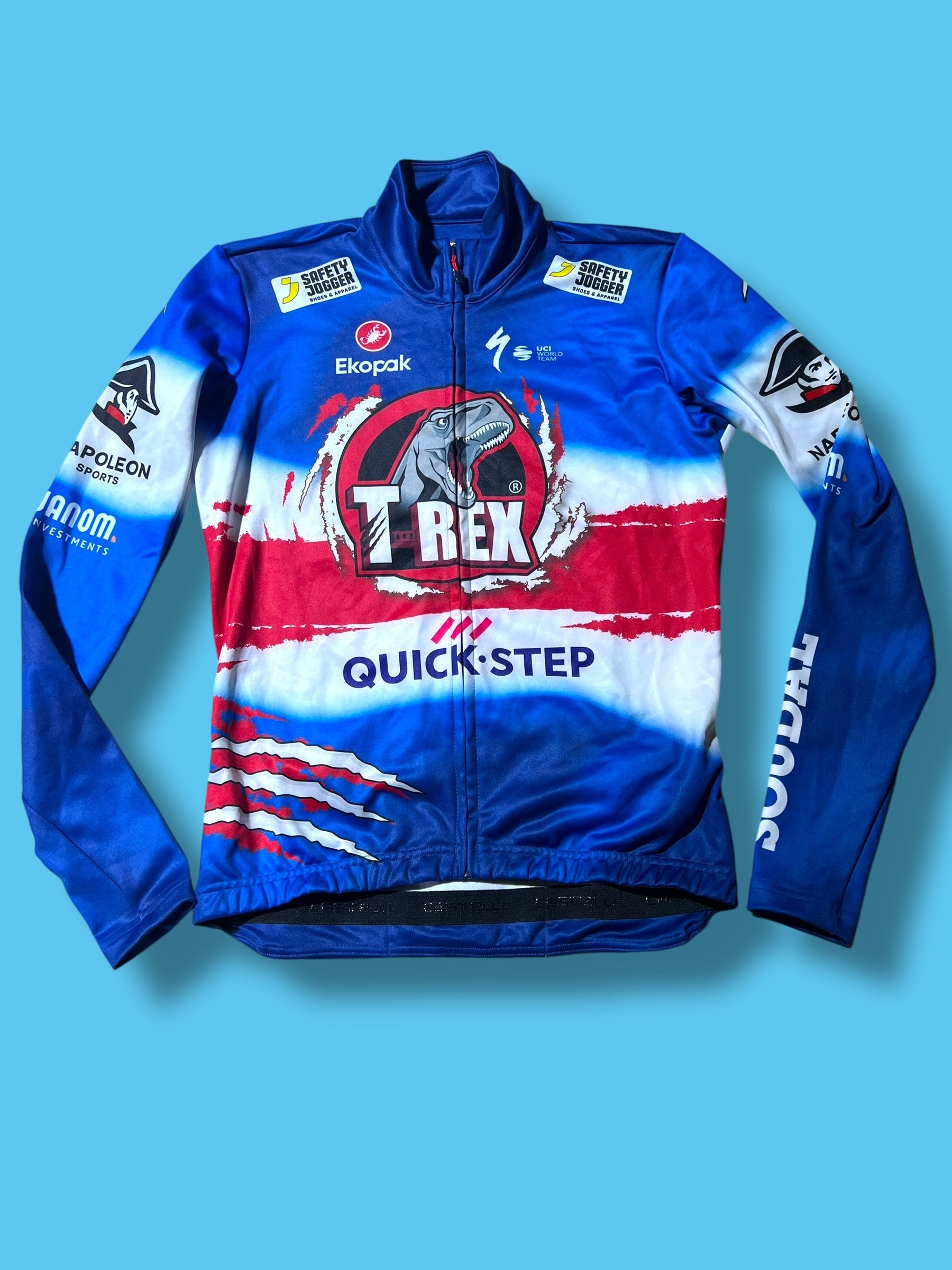 Thermal Jacket Jersey T-Rex Race Winter | Castelli |  Soudal Quick-Step| Pro Cycling Kit