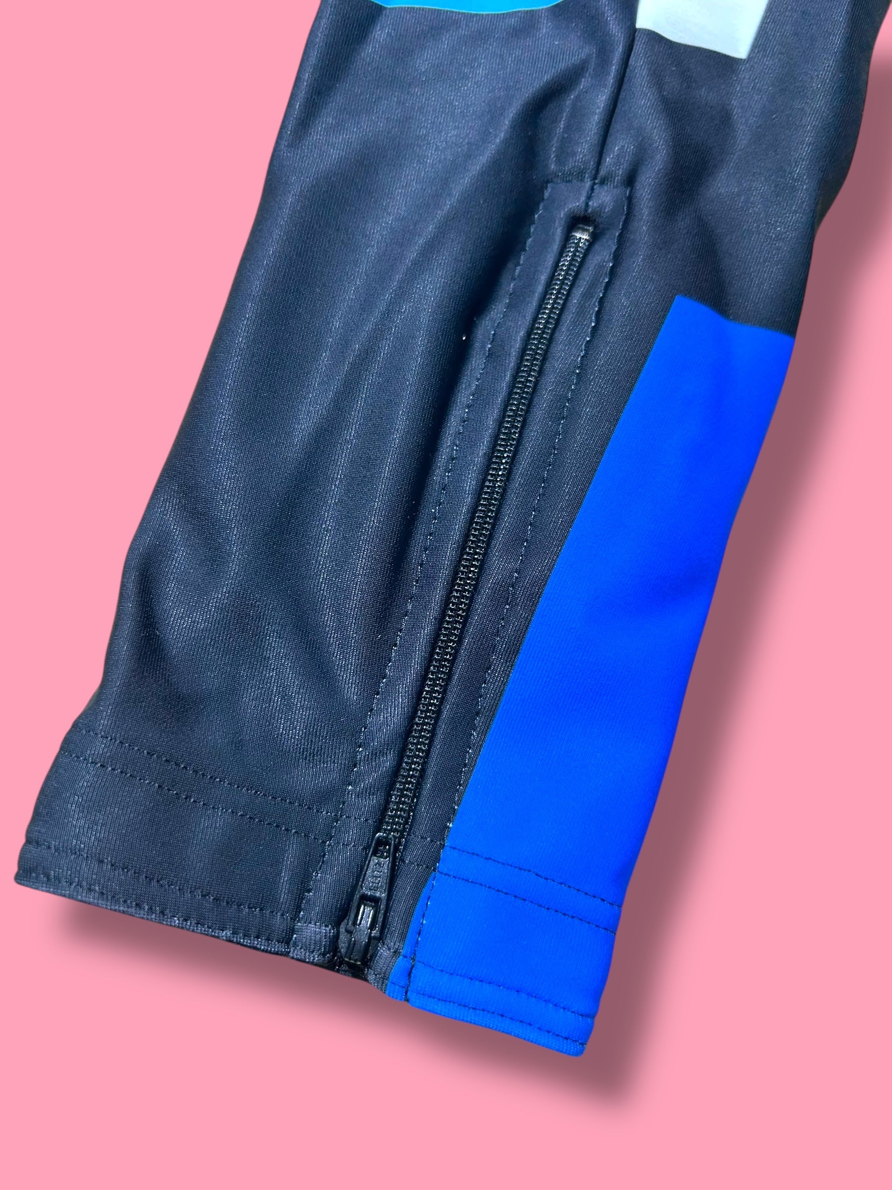 Leg Warmers + Zips Race Rider Issued |Hagens Bermans Ale| Pro Cycling Kit