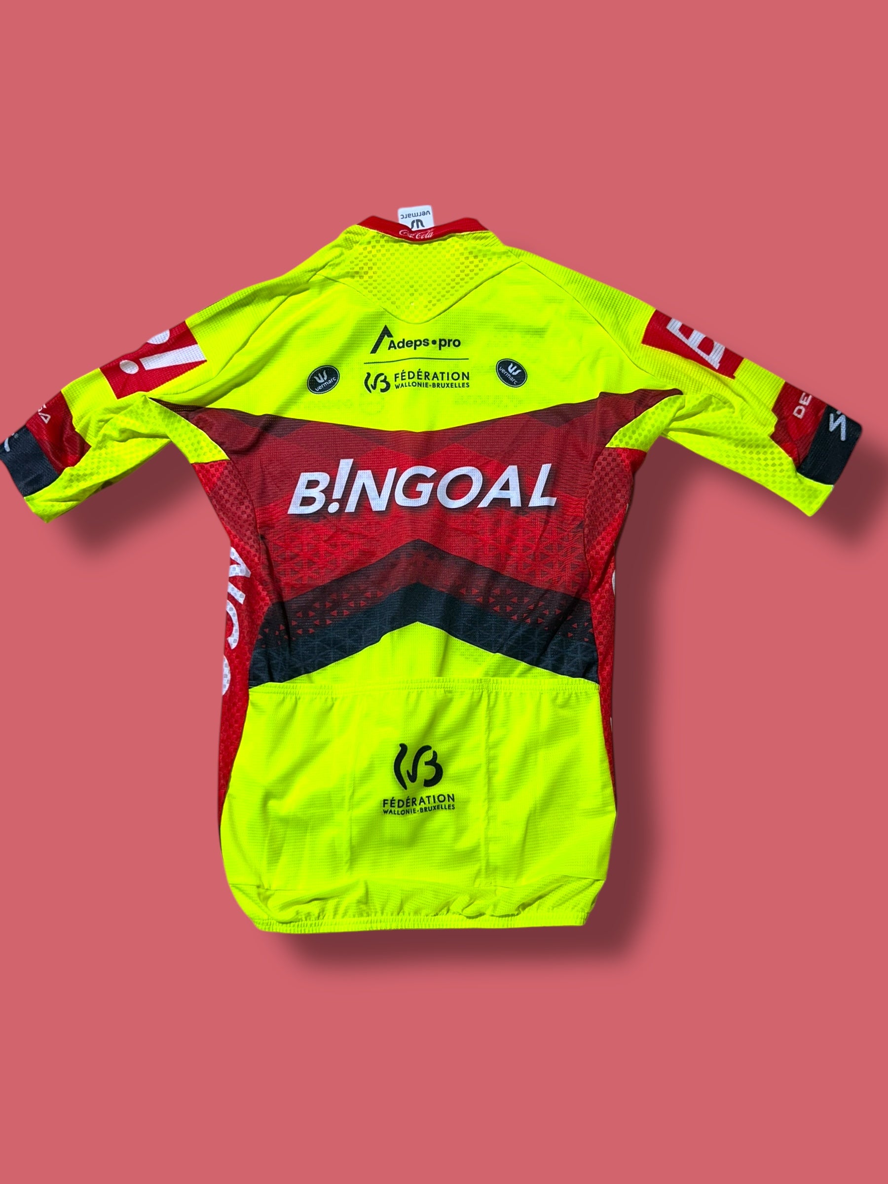 Aero Jersey, Bib Shorts, Arm Warmers Bundle| Bingoal Vermarc| Pro Cycling Kit
