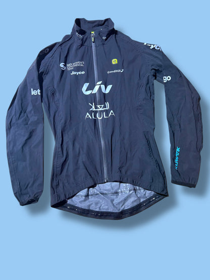 Rain Jersey Winter Waterproof Long Sleeve  Klimatik Racing Packable Womens| Ale |  Jayco Alula| Pro Cycling Kit