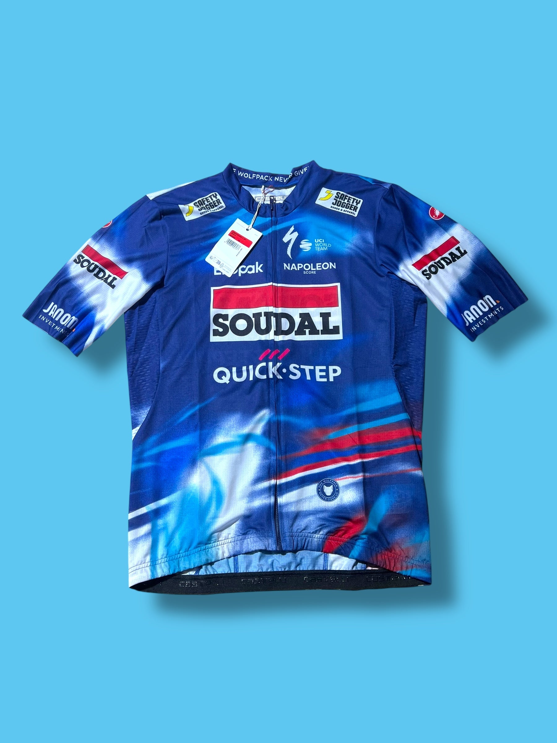 Aero Jersey Competizione Race Lightweight Fast!  | Castelli |  Soudal Quick-Step| Pro Cycling Kit