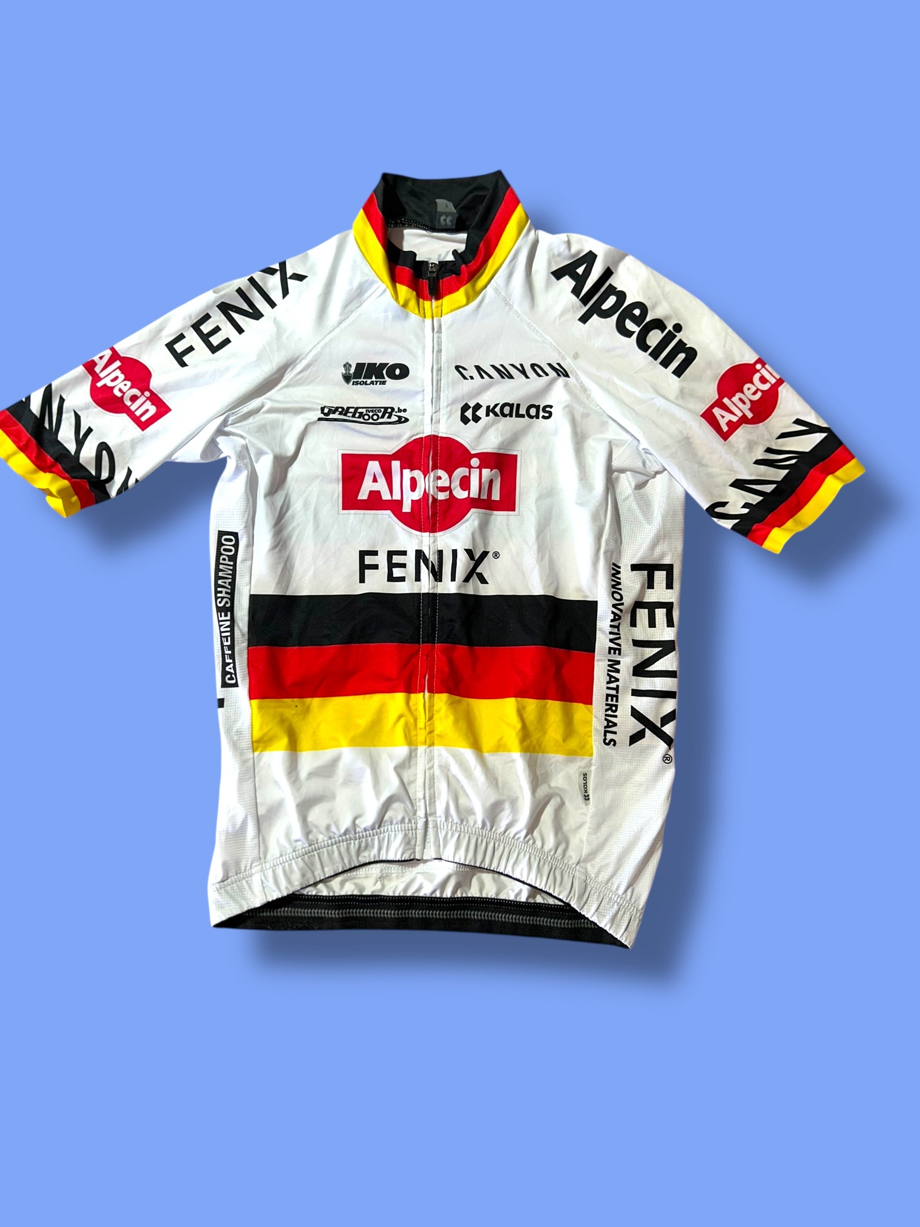 Aero Jersey German Champion  | Alpecin Deceuninck Kalas| Pro Cycling Kit