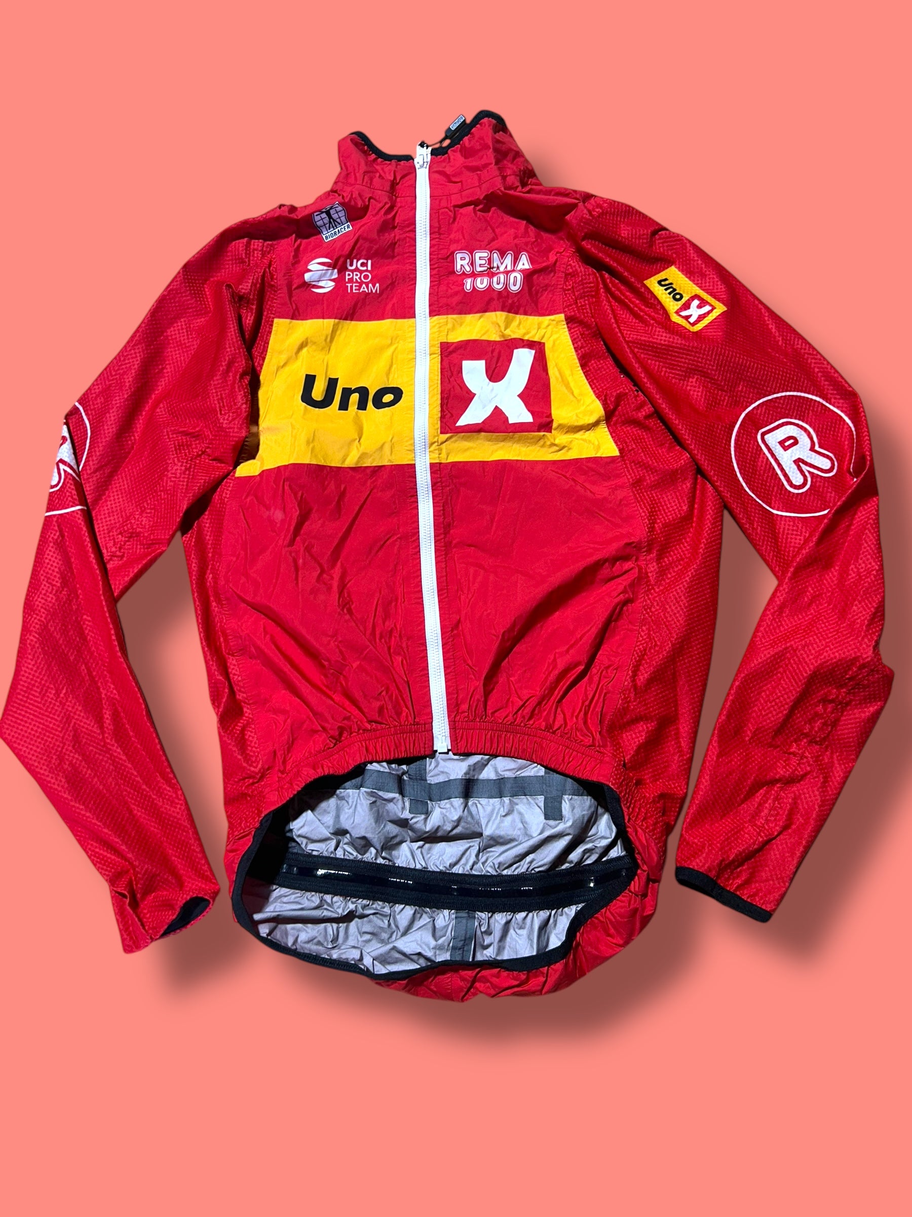 Epic Stormy Rain Jacket Winter Racing|Uno-X  Bioracer| Pro Cycling Kit