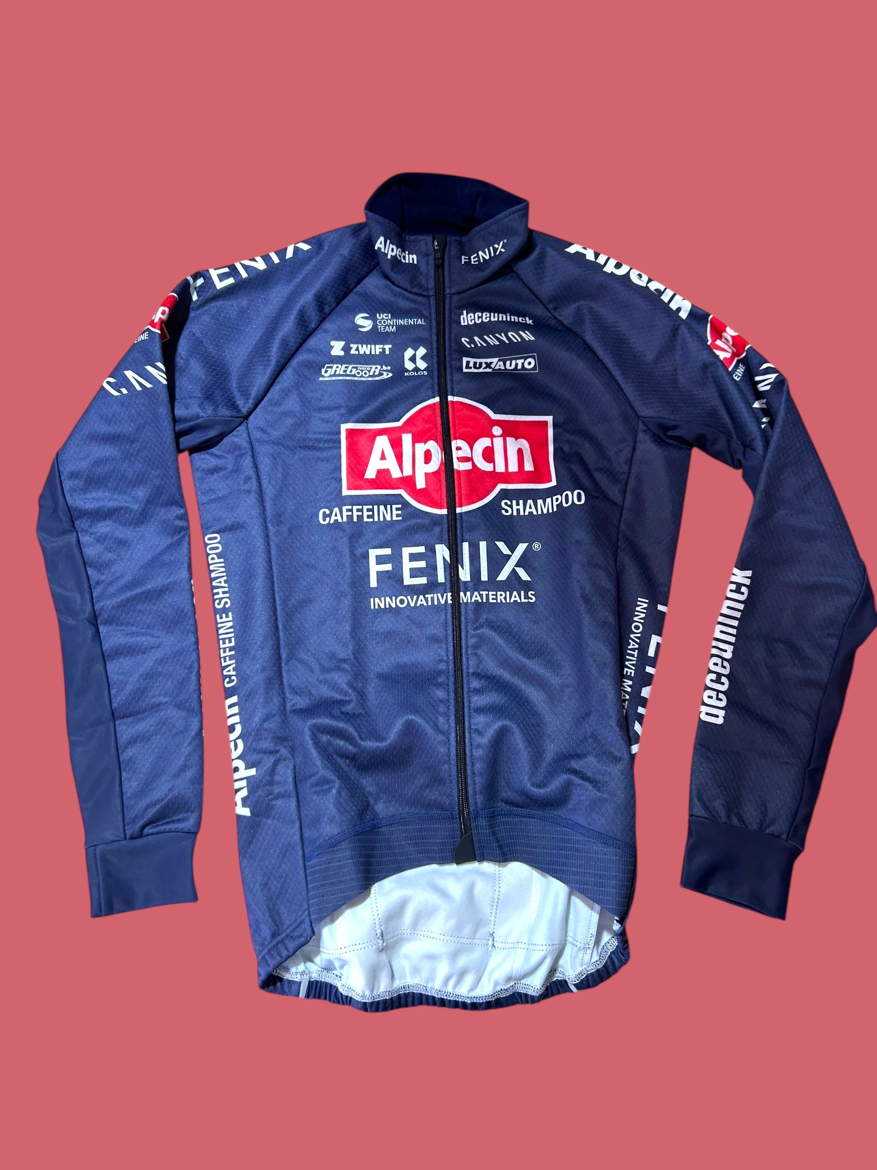 Winter Long Sleeve  Jacket Thermal Windproof Waterproof  | Alpecin Deceuninck Kalas| Pro Cycling Kit