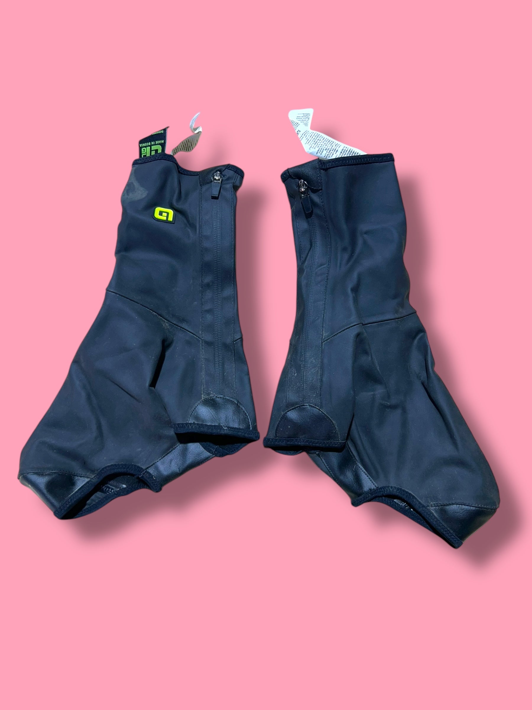 Thermal Waterproof Shoe Covers Warmers Race Rider Issued |Hagens Bermans Ale| Pro Cycling Kit