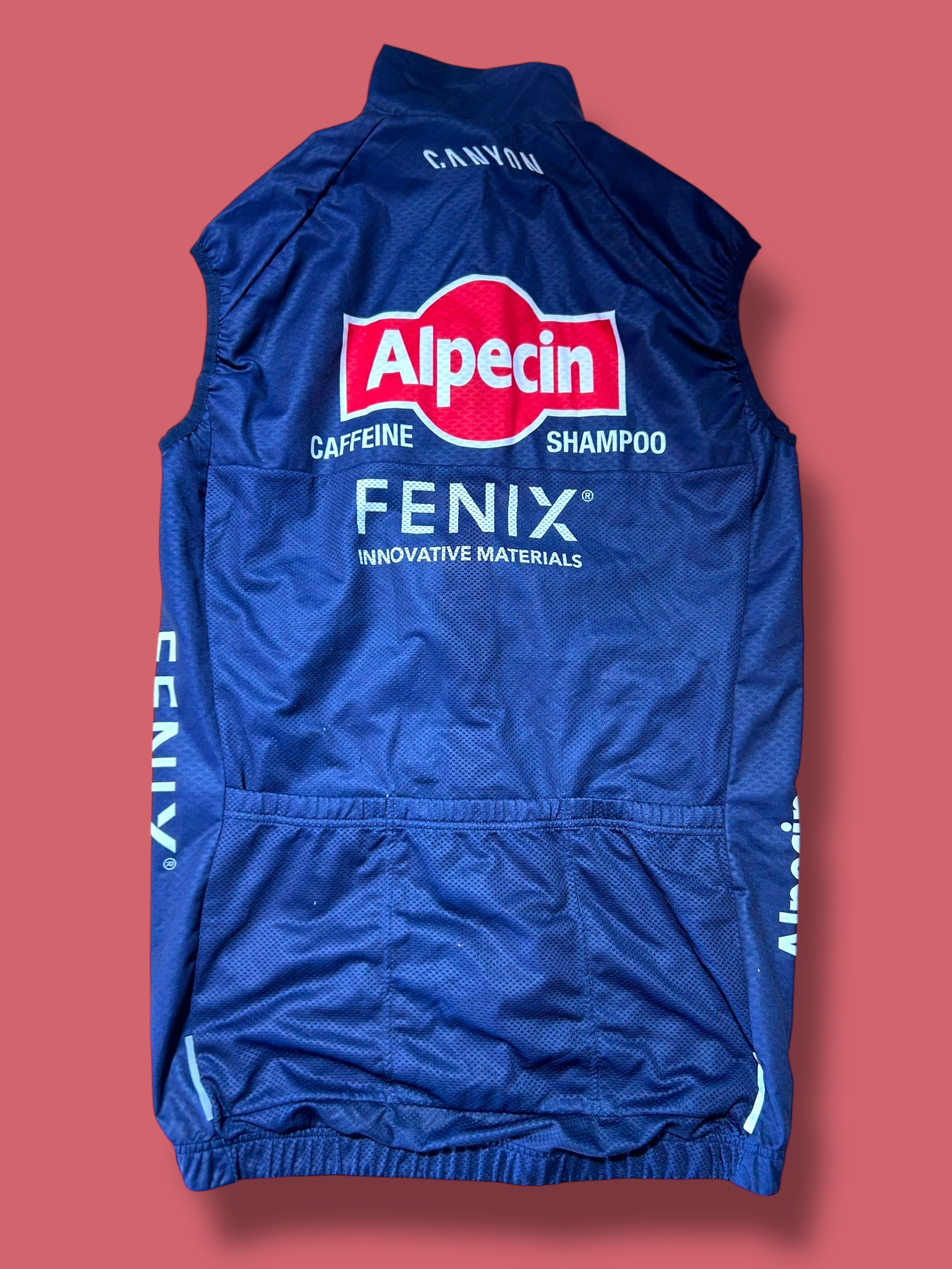 Rain Vest + Pockets| Alpecin Deceuninck Kalas| Pro Cycling Kit
