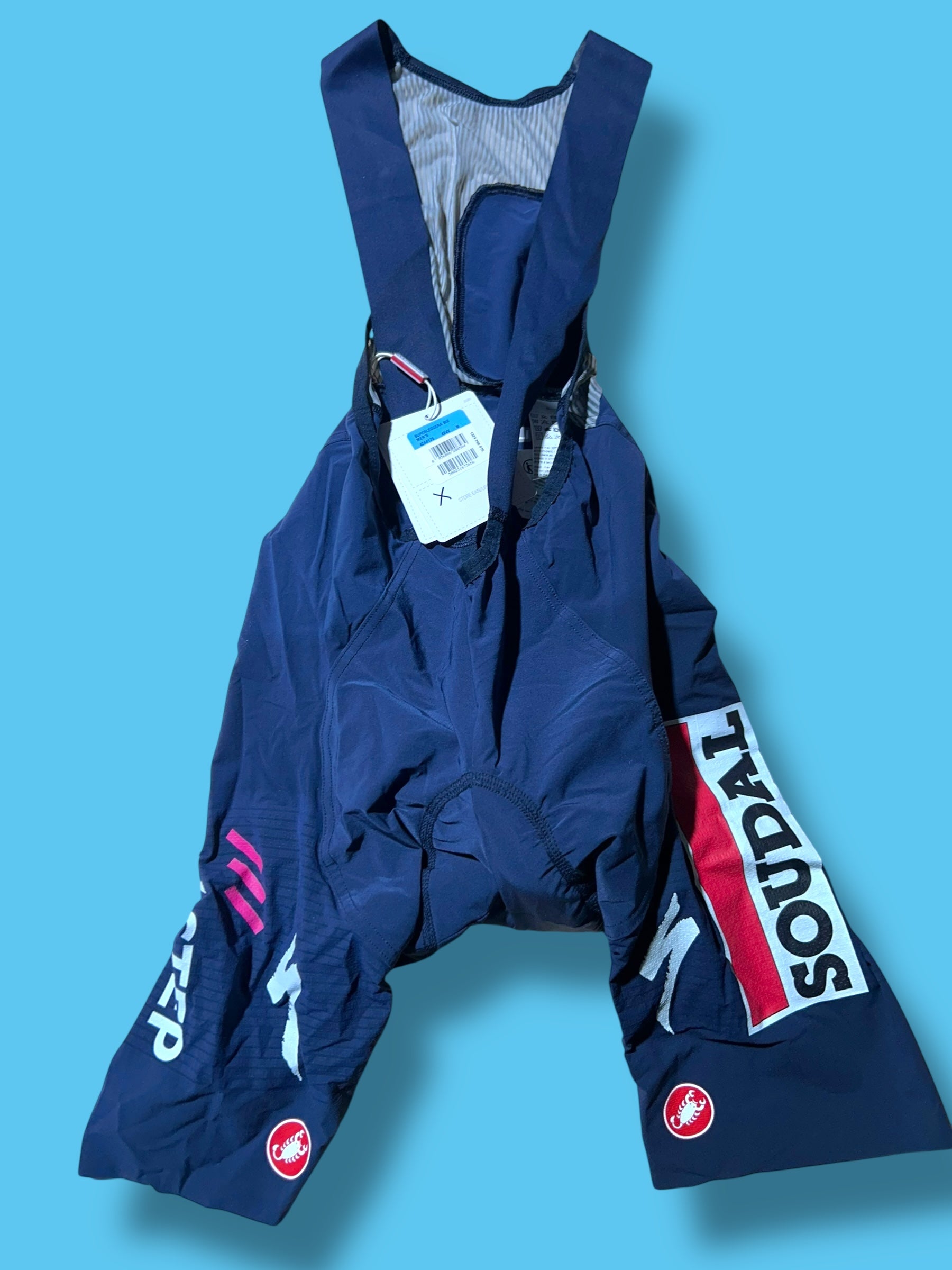 Superleggera Bib Shorts Bibs Aero Fast Race | Castelli |  Soudal Quick-Step| Pro Cycling Kit