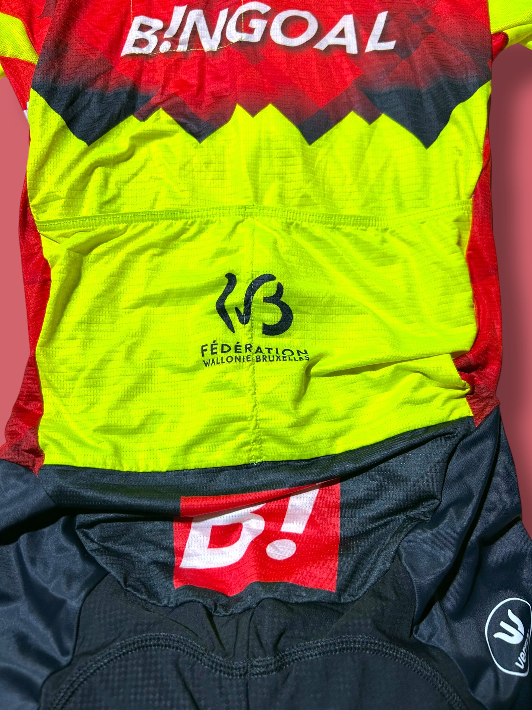 Aero Race Suit Skinsuit Roadsuit | Bingoal Vermarc| Pro Cycling Kit