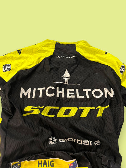 Road Suit 'FRC-Lyte' with Tour de France Numbers! | Giordana | Mitchelton Scott Pro Team | Pro Cycling Kit