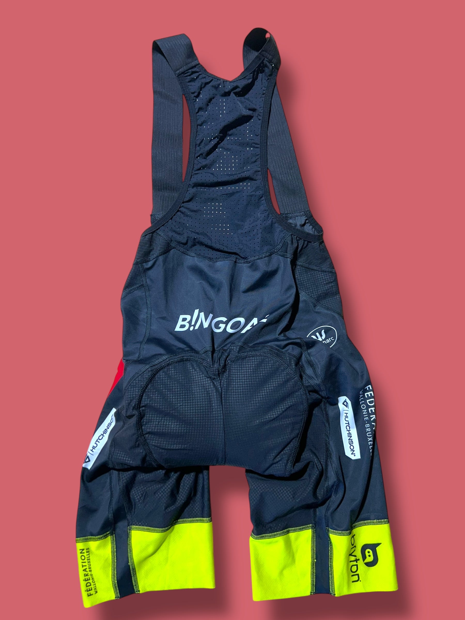 Bib Shorts Team Rider Issued| Bingoal Vermarc| Pro Cycling Kit