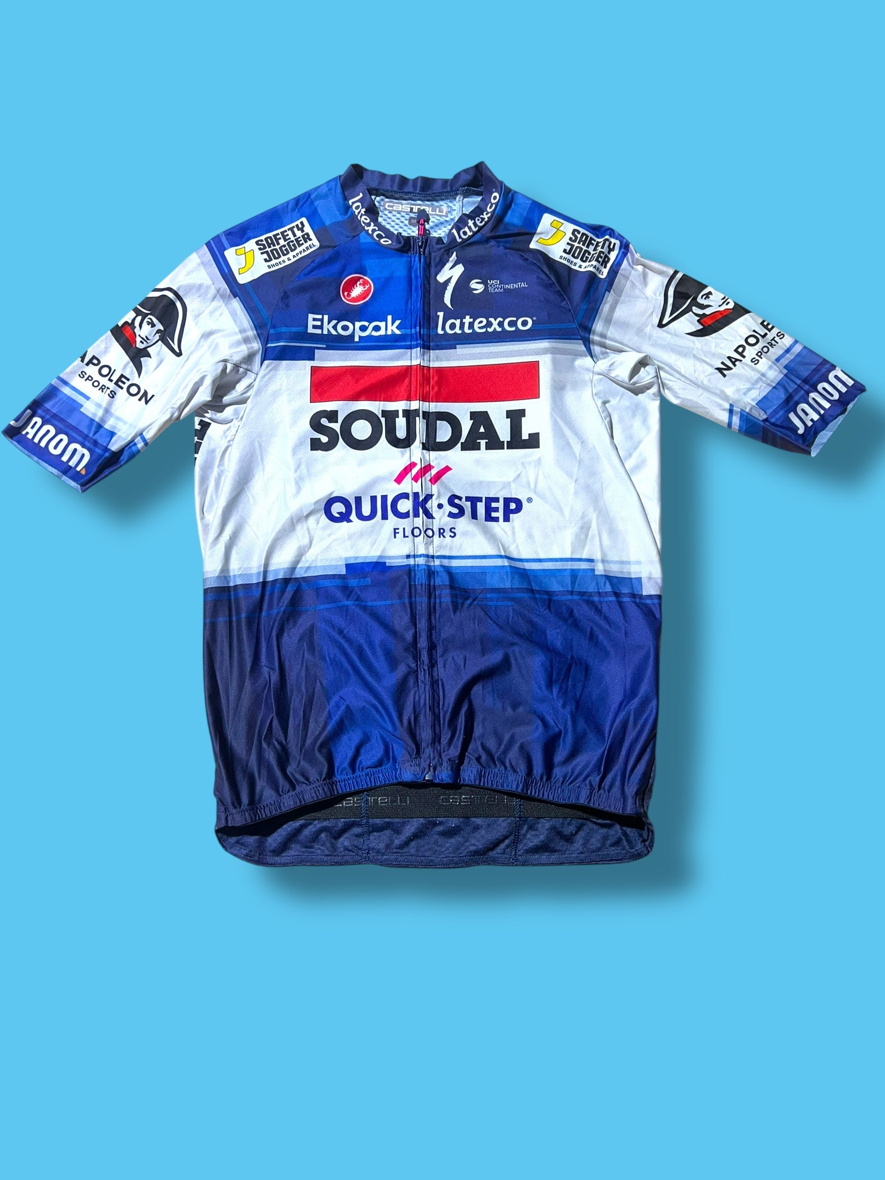 Aero Jersey Competizione Race Lightweight Fast!  | Castelli |  Soudal Quick-Step| Pro Cycling Kit