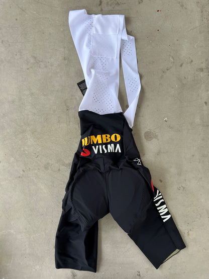 Jumbo Visma | Agu Bundle - Short Sleeve Jersey and Bibs | XS | Rider-Issued Pro Team Kit