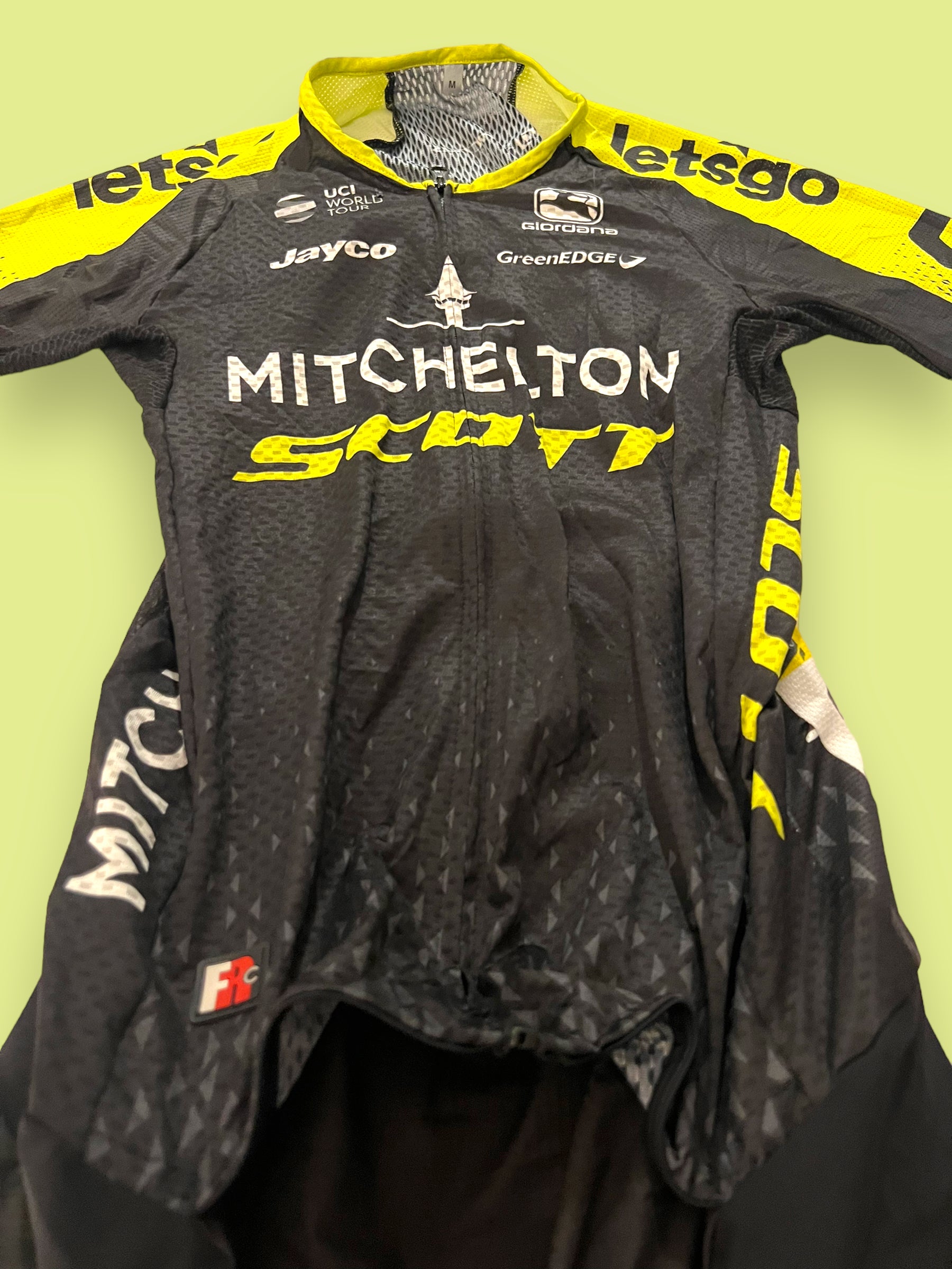 Road Suit 'FRC-Lyte' with Tour de France Numbers! | Giordana | Mitchelton Scott Pro Team | Pro Cycling Kit