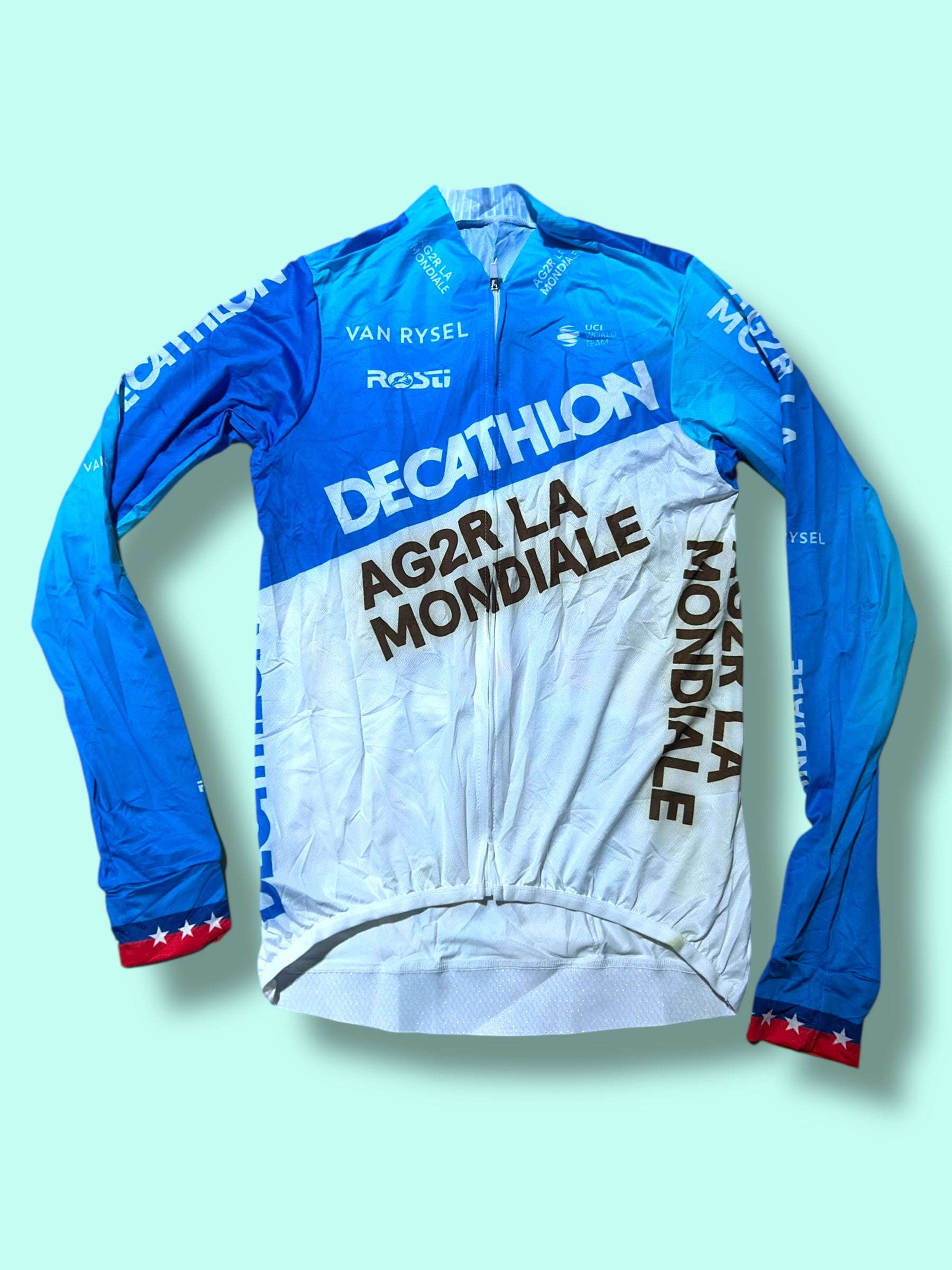 Jersey Long Sleeve Lightweight Racing Maillot  | Decathlon AG2R La Mondiale  | Rosti | Pro Cycling Kit