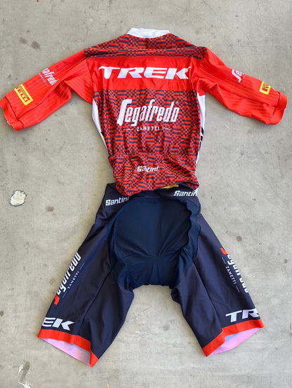 Short Sleeve Road Suit | Santini | Trek Segafredo | Pro-Issued Cycling Kit