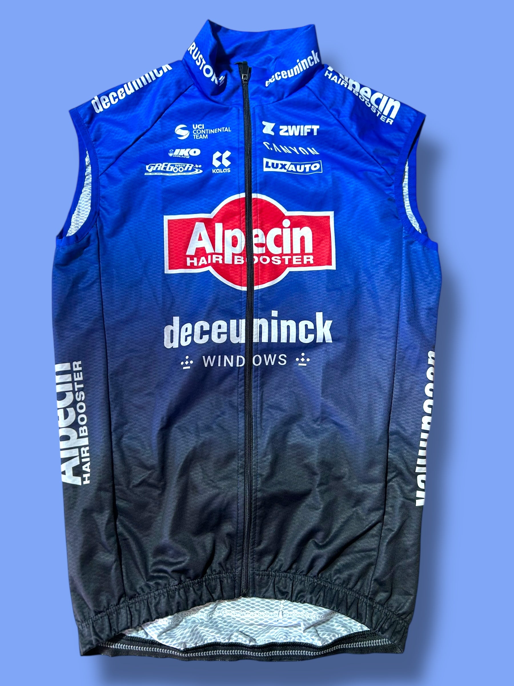 Rain Vest + Pockets| Alpecin Deceuninck Kalas| Pro Cycling Kit