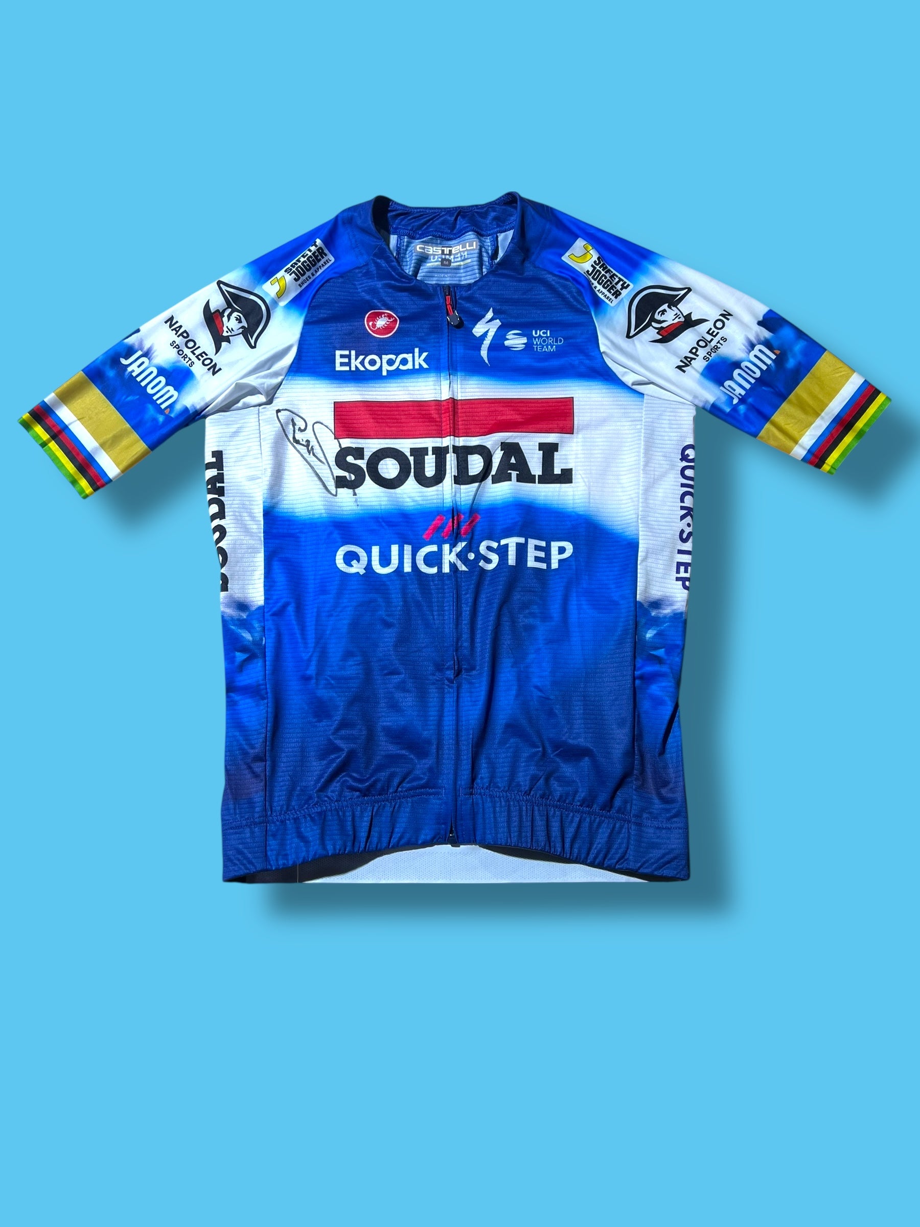 Aero Jersey Remco Evenepoel!  | Castelli |  Soudal Quick-Step| Pro Cycling Kit