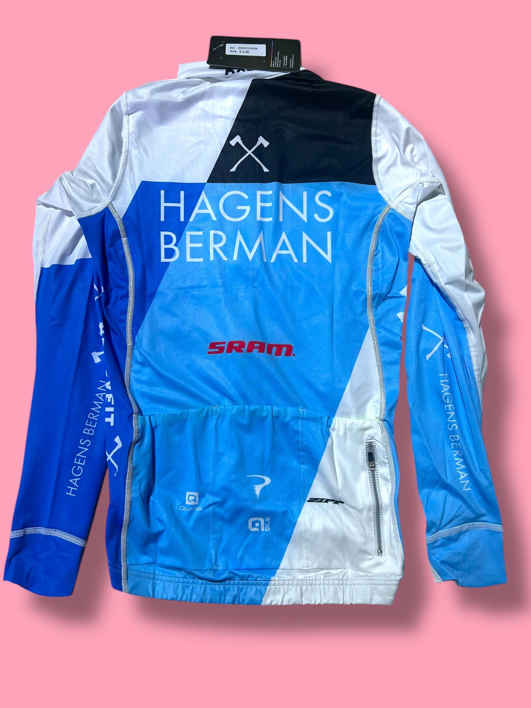 Long Sleeve Midweight Jersey  |Hagens Bermans Ale| Pro Cycling Kit