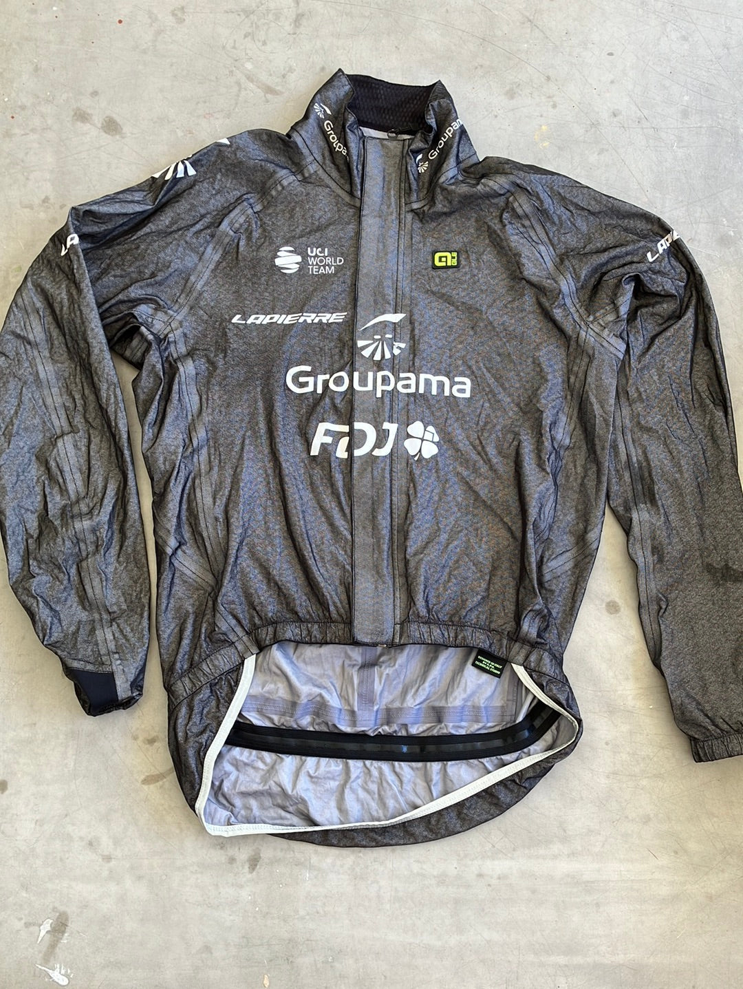 Veste cycliste La Française des Jeux Sibille jacket Coolmax giacca felpa L Veste cycliste La Française des Jeux Sibille jacket Coolmax giacca felpa L