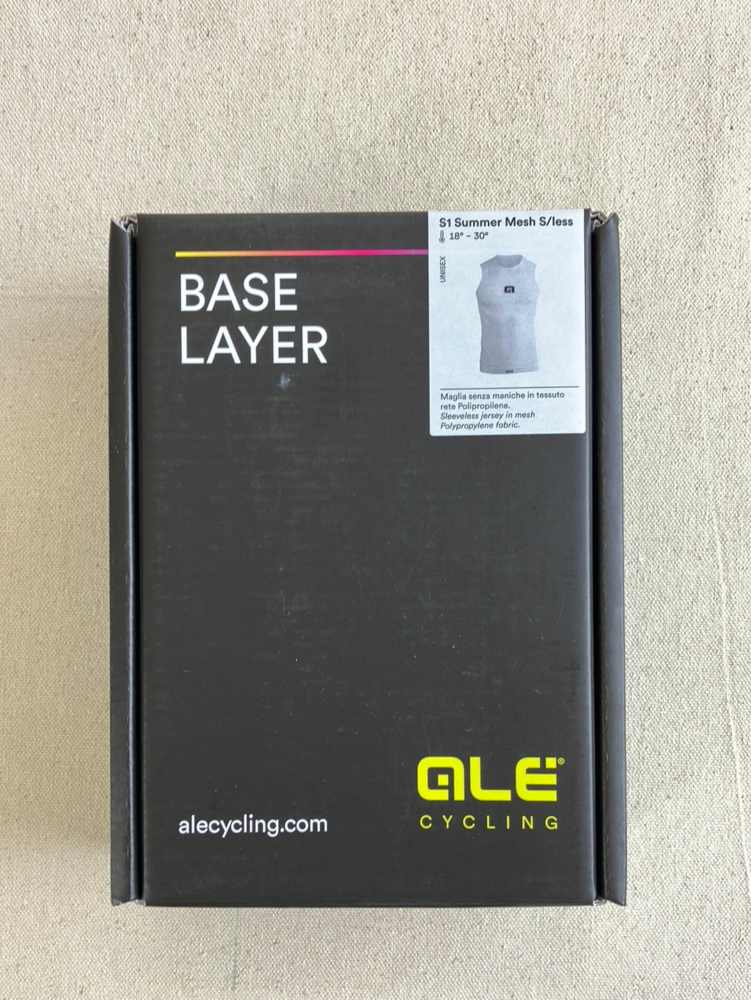 Base Layer Sleeveless 'S1 Summer Mesh' | Ale | Team Bahrain Victorious | Pro Cycling Kit