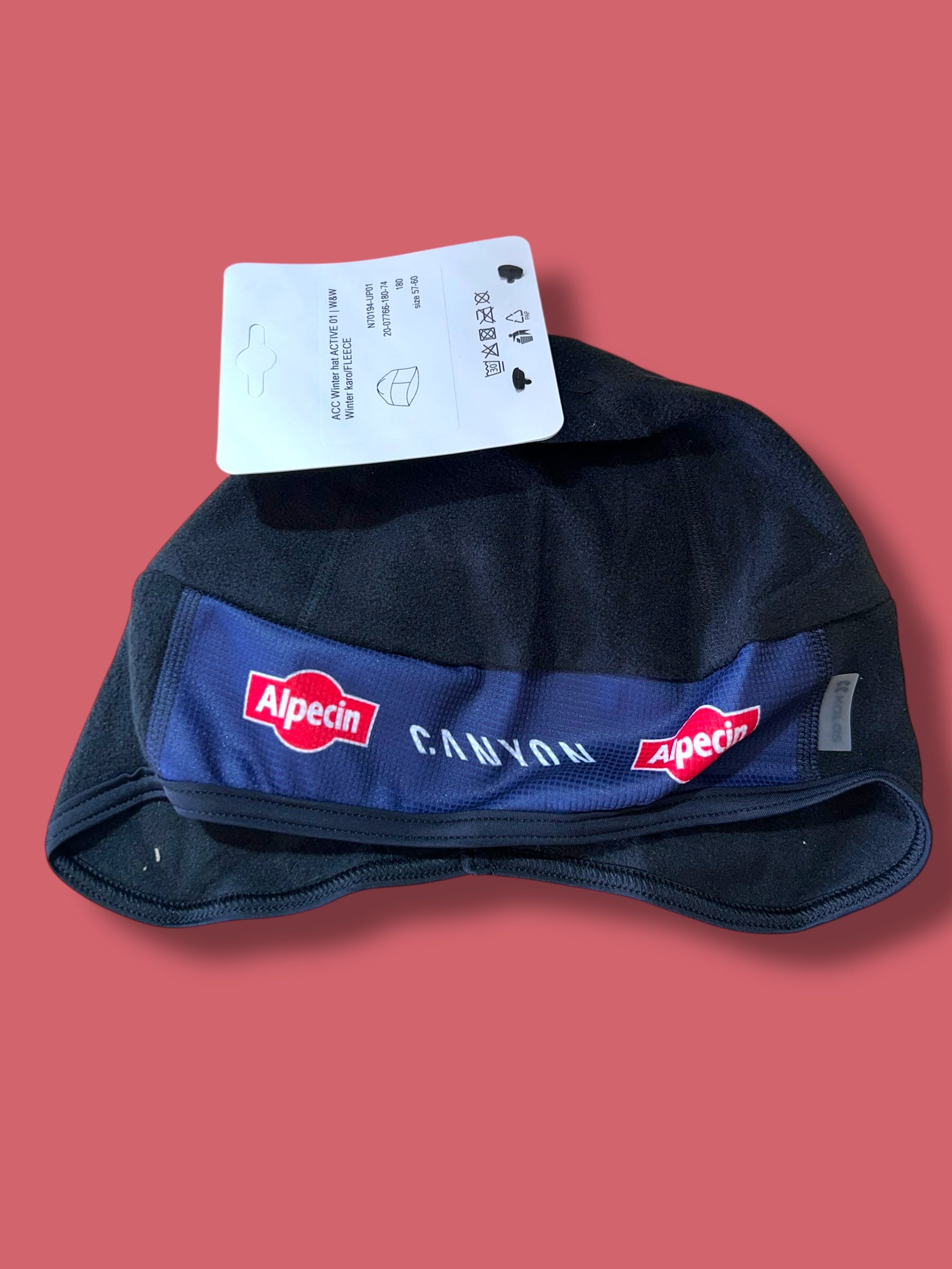 Head Warmer Rider Issued hat beenie  | Alpecin Deceuninck Kalas| Pro Cycling Kit
