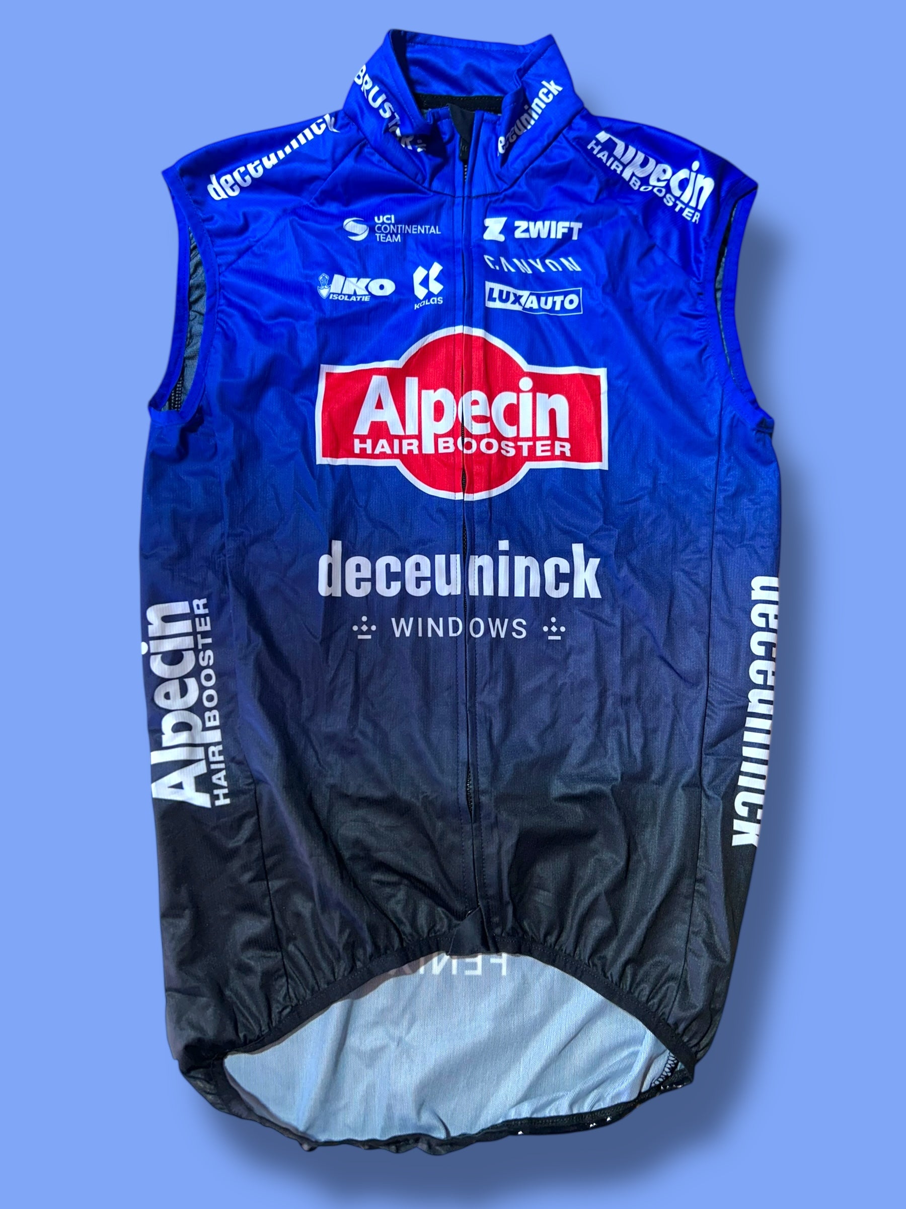 Wind Vest + Packable Lightweight| Alpecin Deceuninck Kalas| Pro Cycling Kit