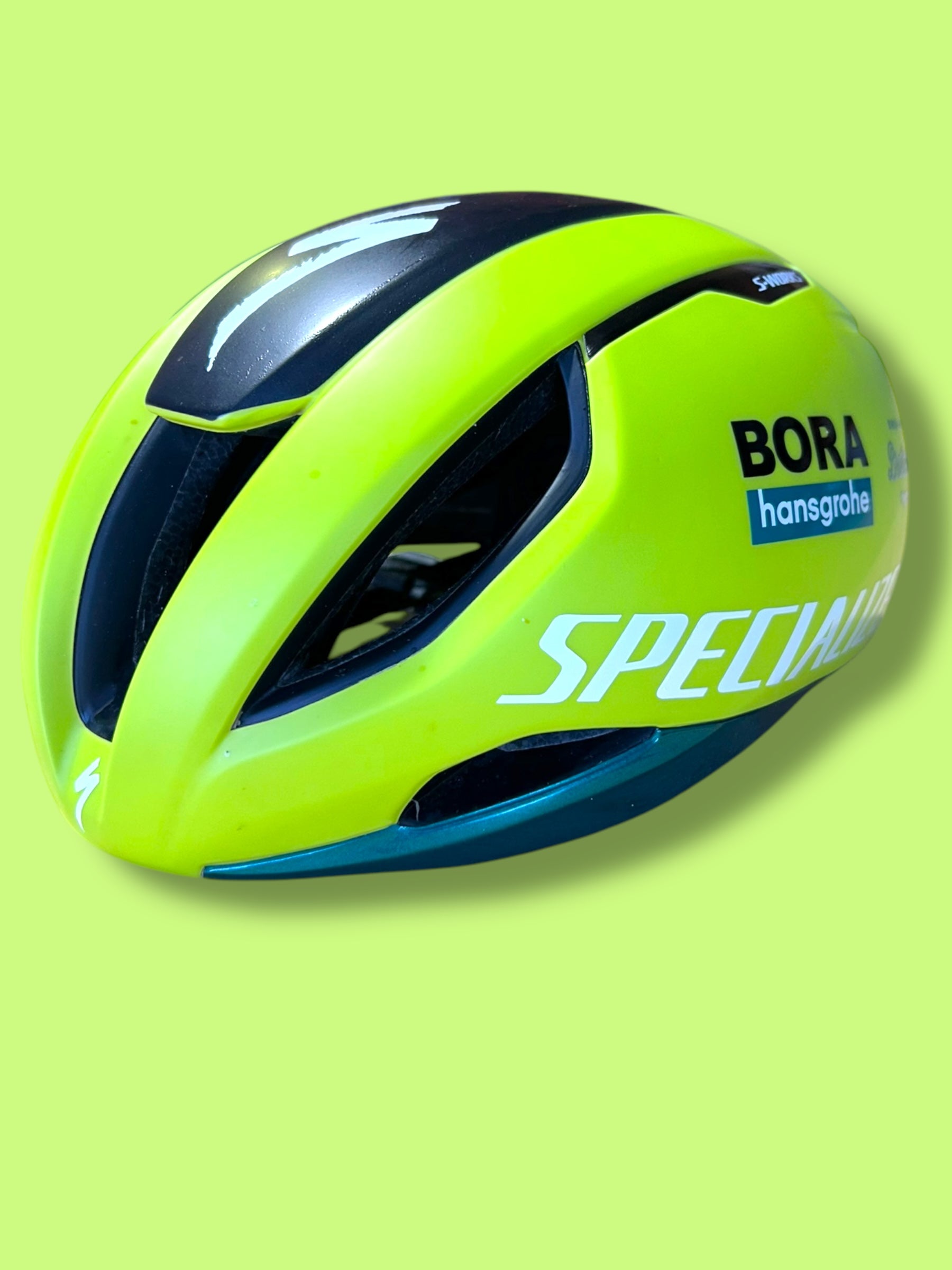 S-Works Evade Helmet Race Aero Road Rider Issued | S-Works | Bora Hansgrohe| Pro Cycling Kit