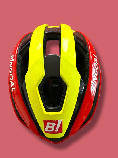 Spiuk Helmet Team Rider Issued| Bingoal Spiuk| Pro Cycling Kit
