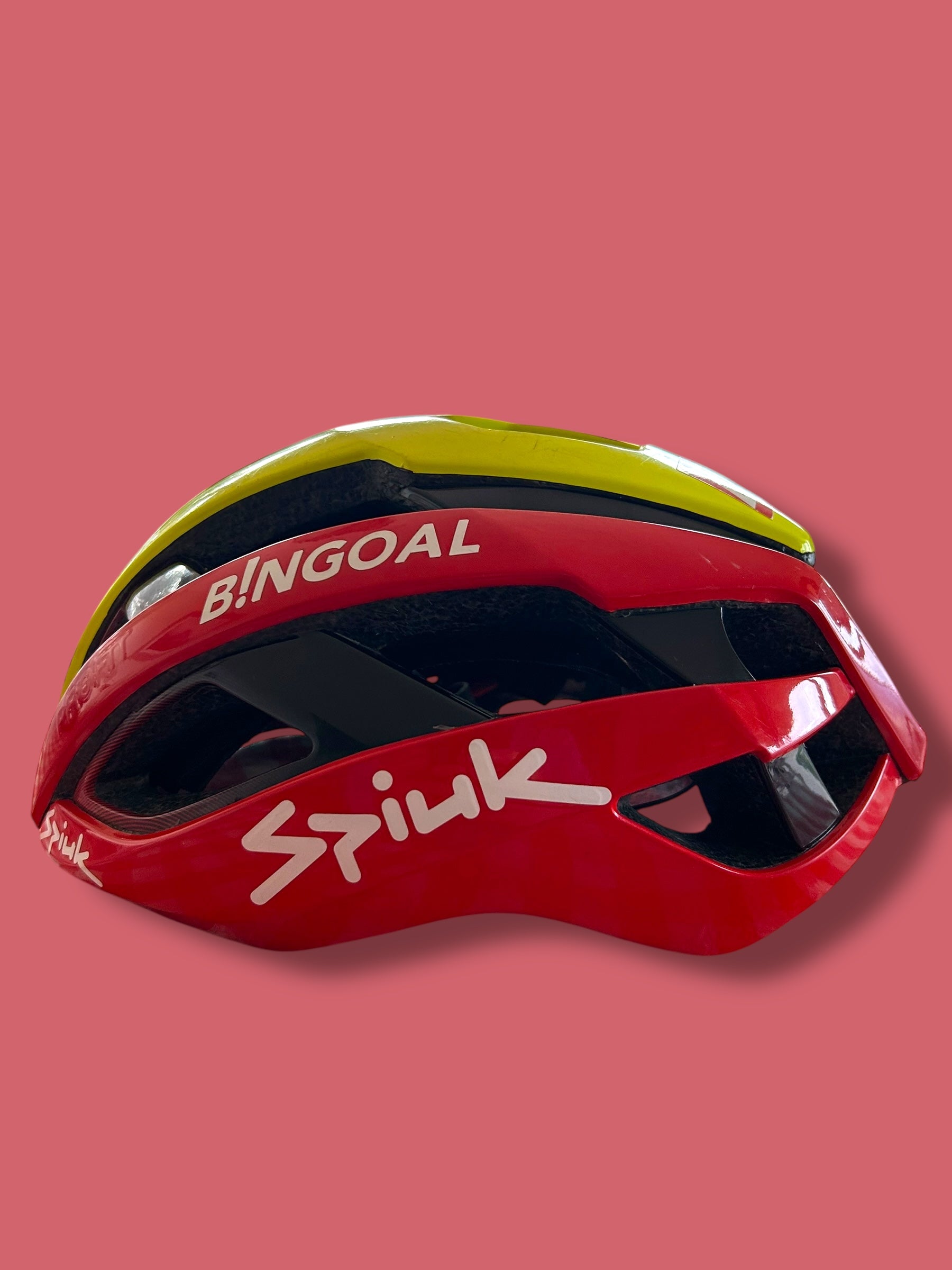 Spiuk Helmet Team Rider Issued| Bingoal Spiuk| Pro Cycling Kit