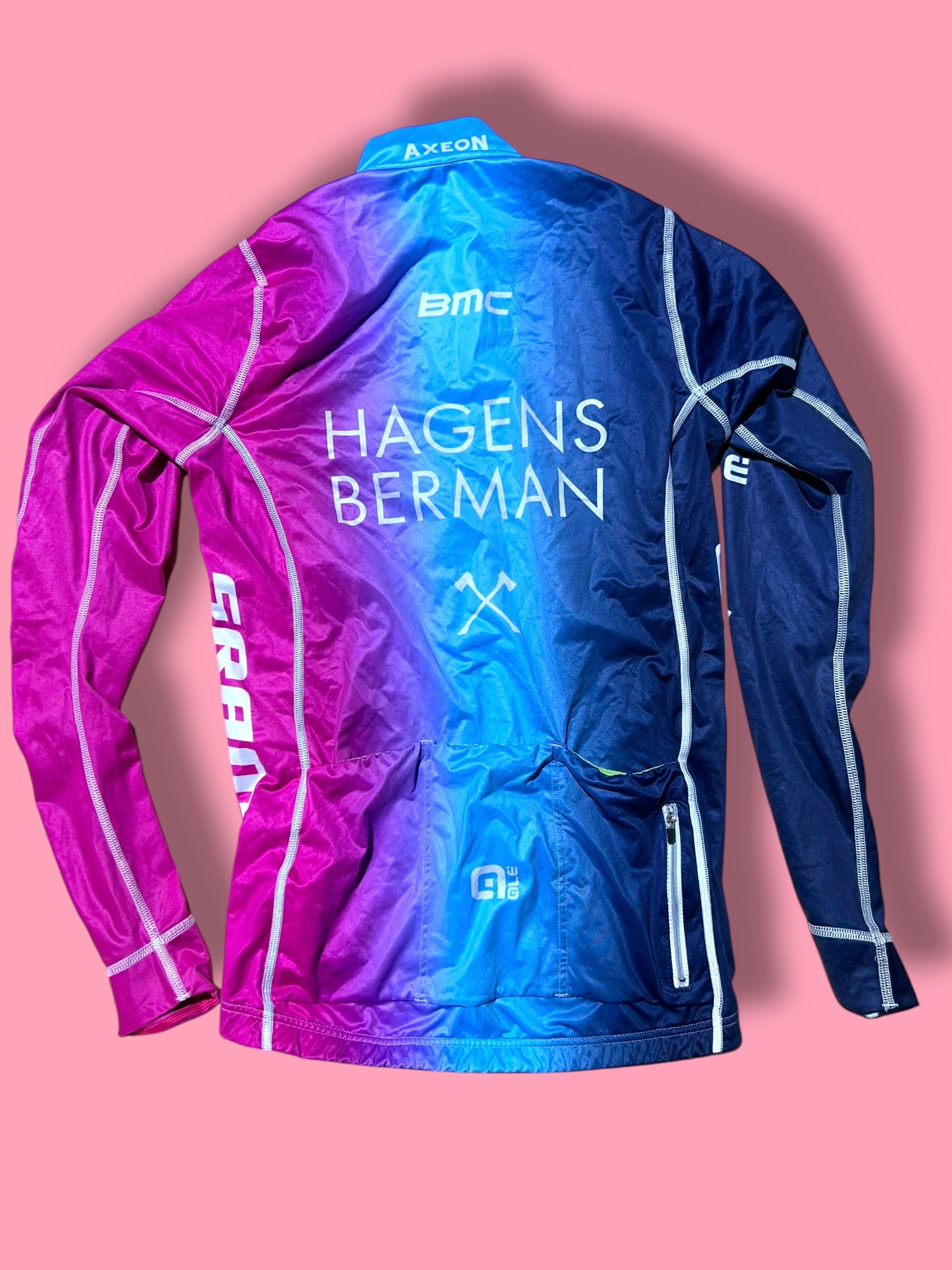Midweight Jersey, Thermal Bib Shorts, Cap Bundle   Rider Issued |Hagens Bermans Ale| Pro Cycling Kit