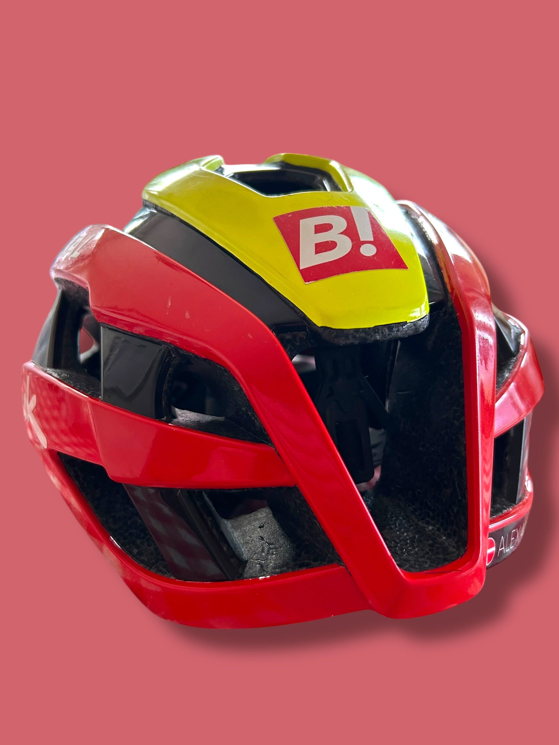 Spiuk Helmet Team Rider Issued| Bingoal Spiuk| Pro Cycling Kit