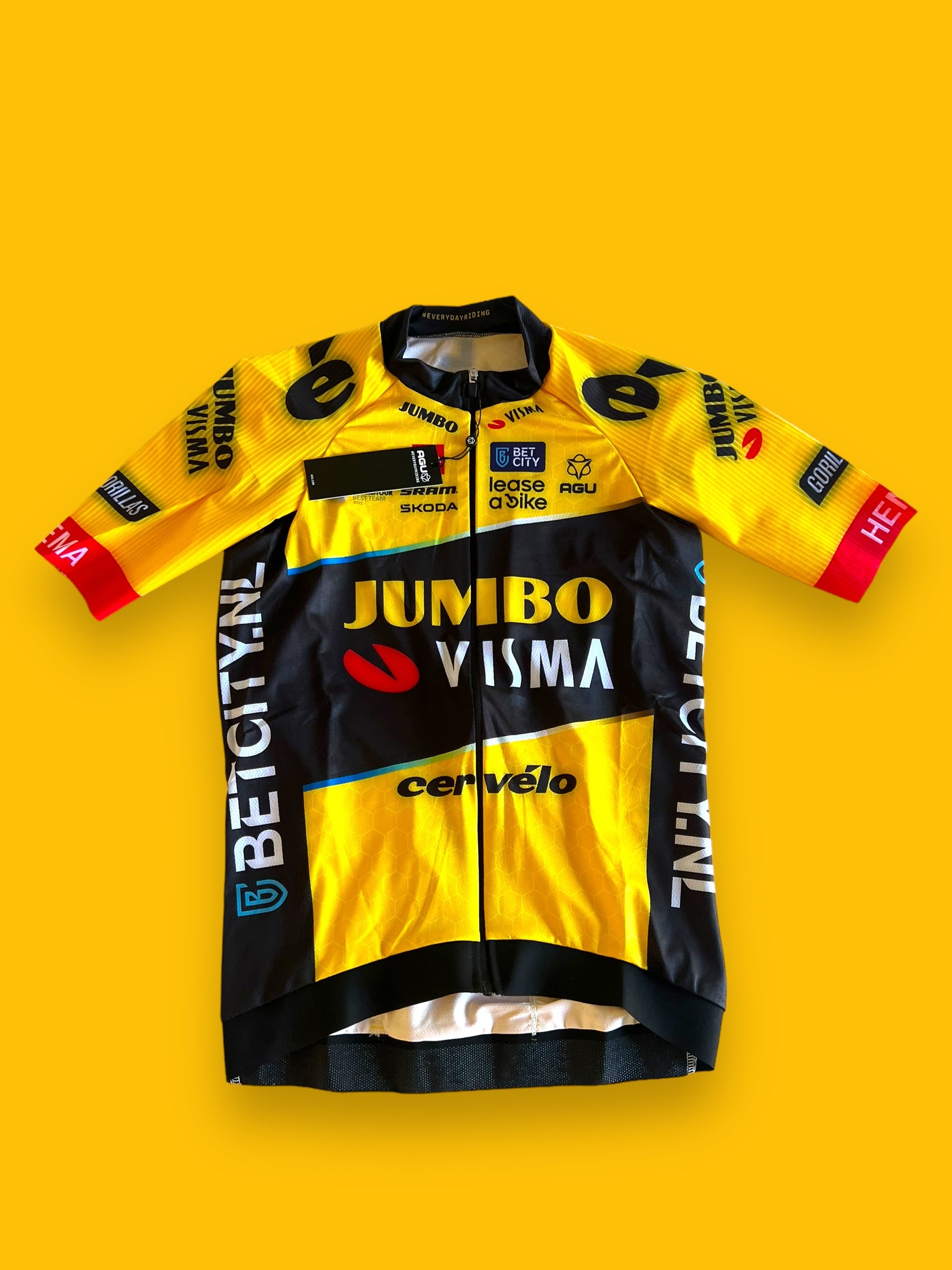 Bike Jerseys Maglia Jumbo Visma 2022 Team Jumbo Visma Cycling