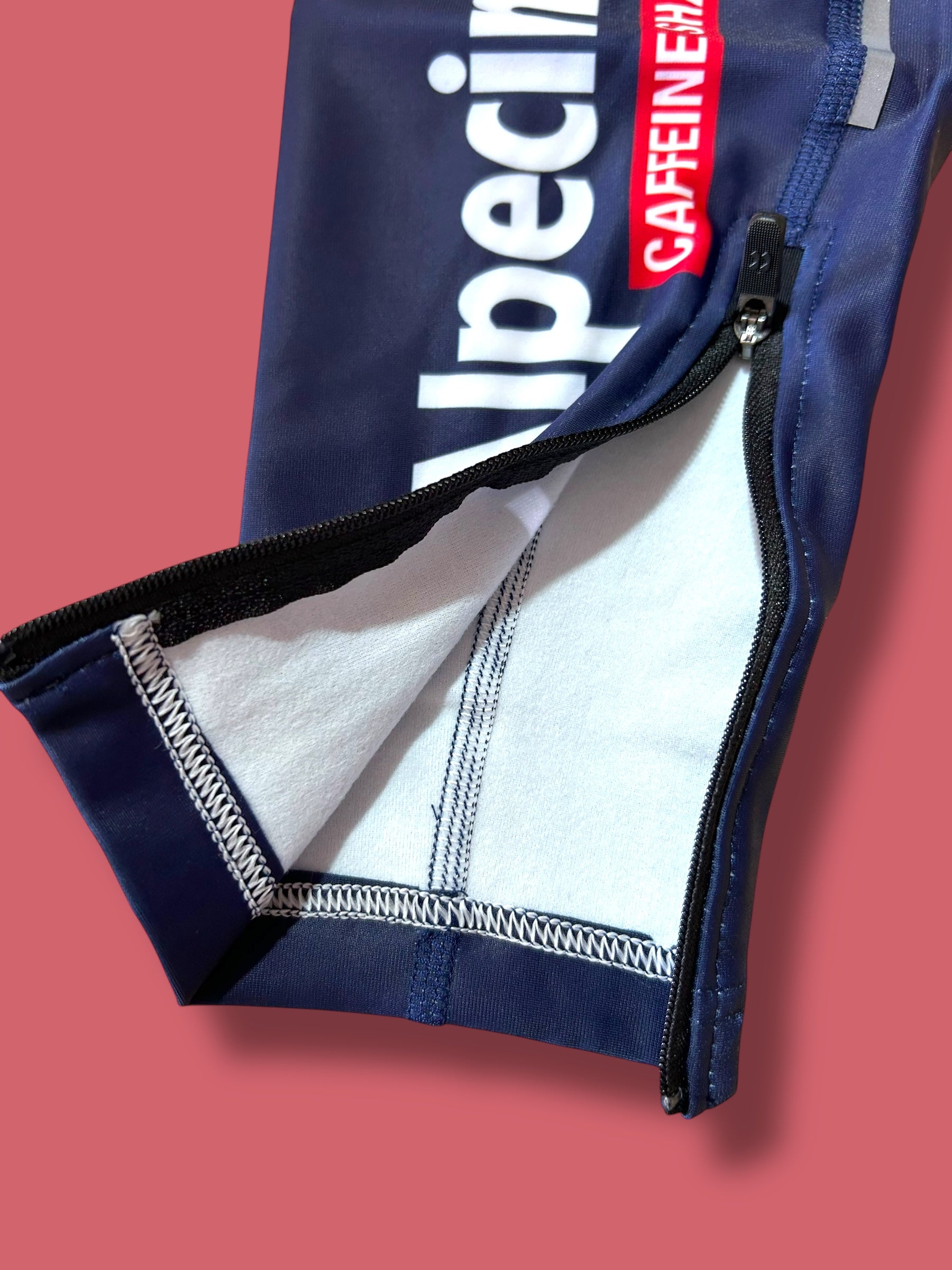 Leg  Warmers Waterproof  Thermal Fleece Rider Race Issued  | Alpecin Deceuninck Kalas| Pro Cycling Kit