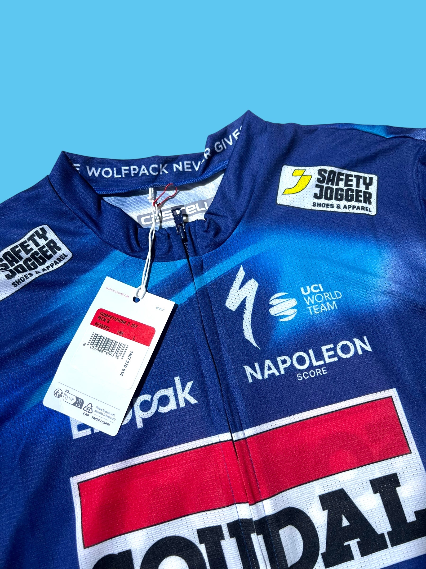 Aero Jersey Competizione Race Lightweight Fast!  | Castelli |  Soudal Quick-Step| Pro Cycling Kit
