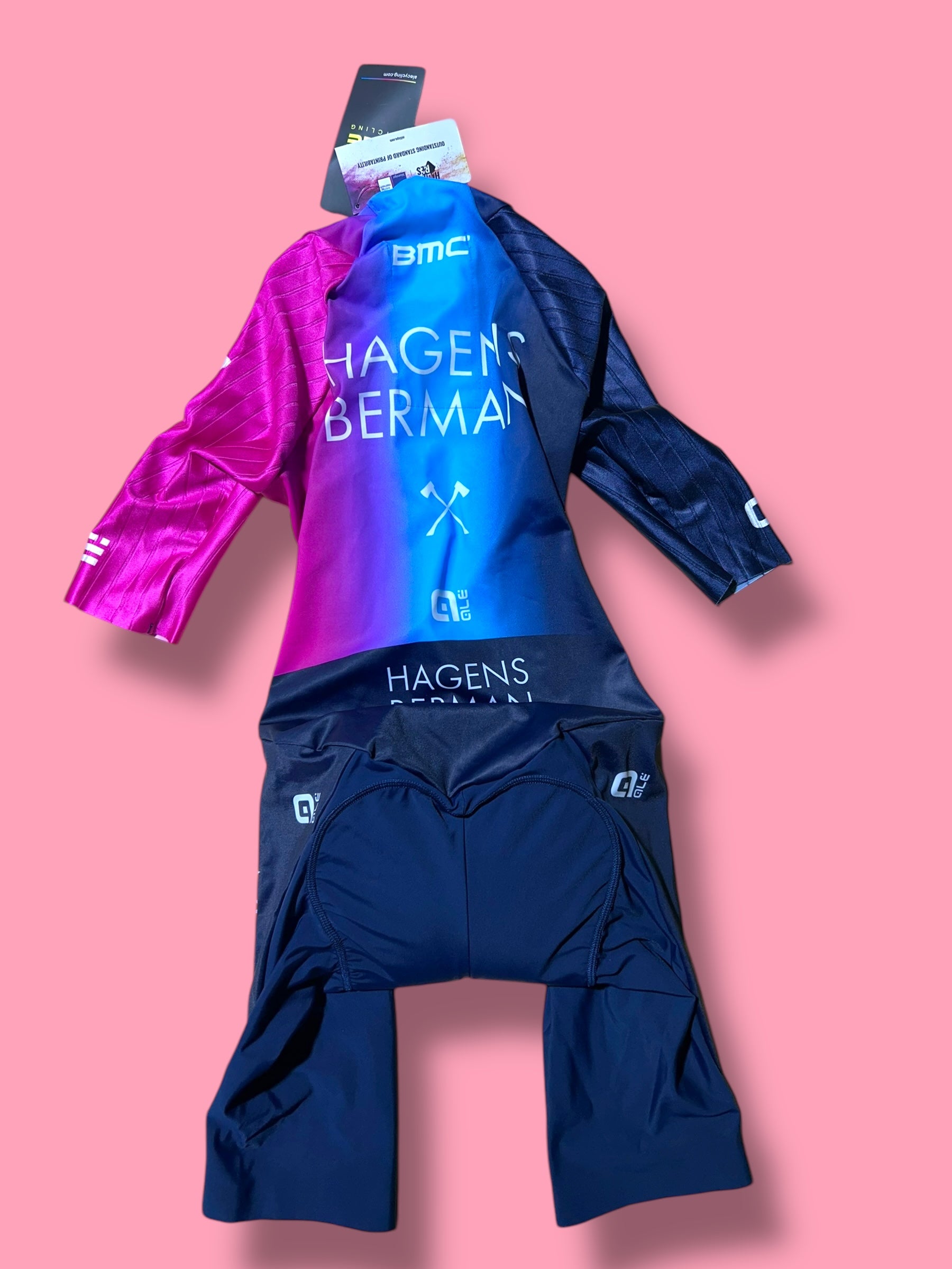 TT Suit Time Trial Aerosuit Rider Issued |Hagens Bermans Ale| Pro Cycling Kit
