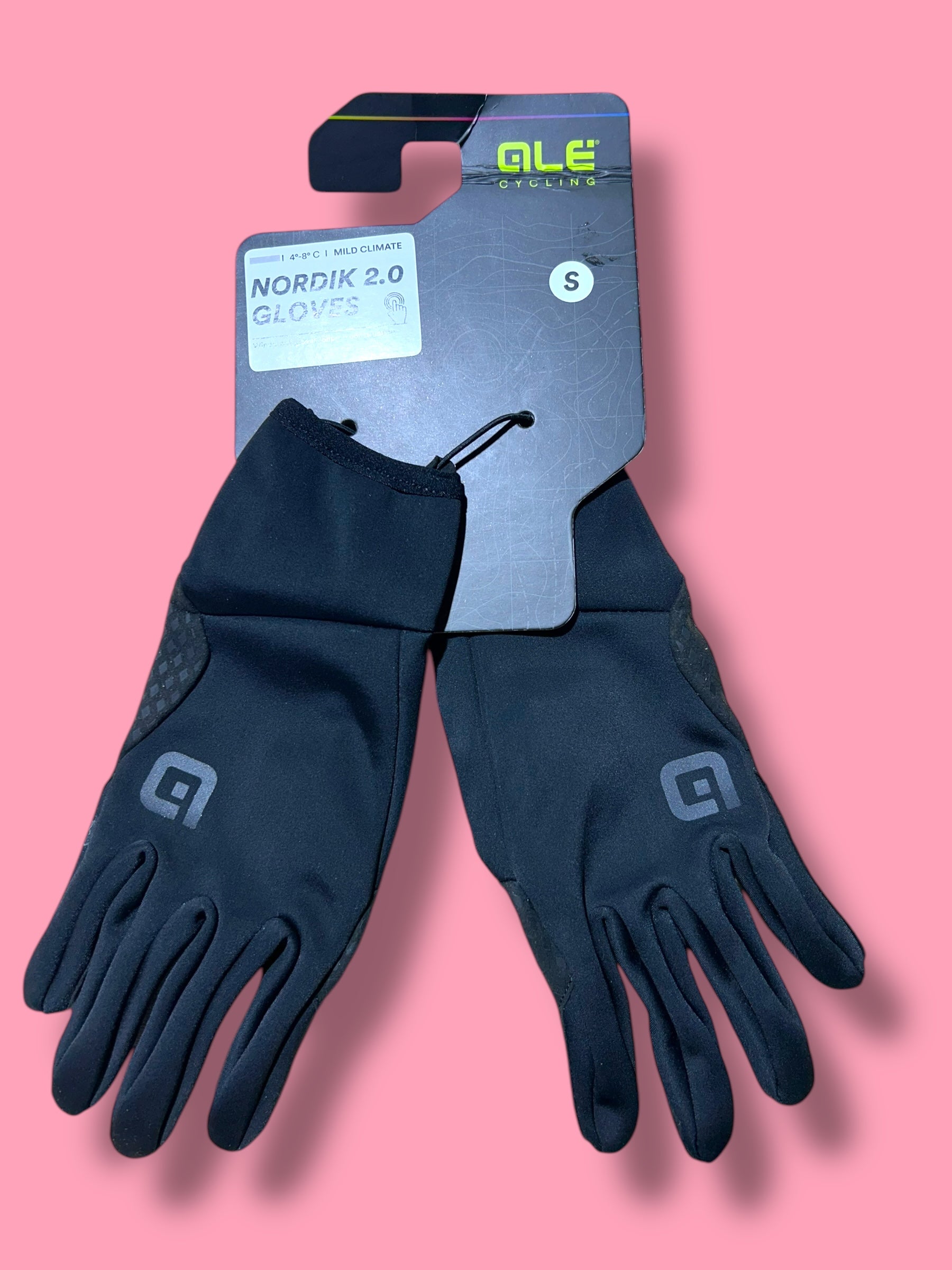 Thermal Winter Gloves Long FInger Rider Issued |Hagens Bermans Ale| Pro Cycling Kit