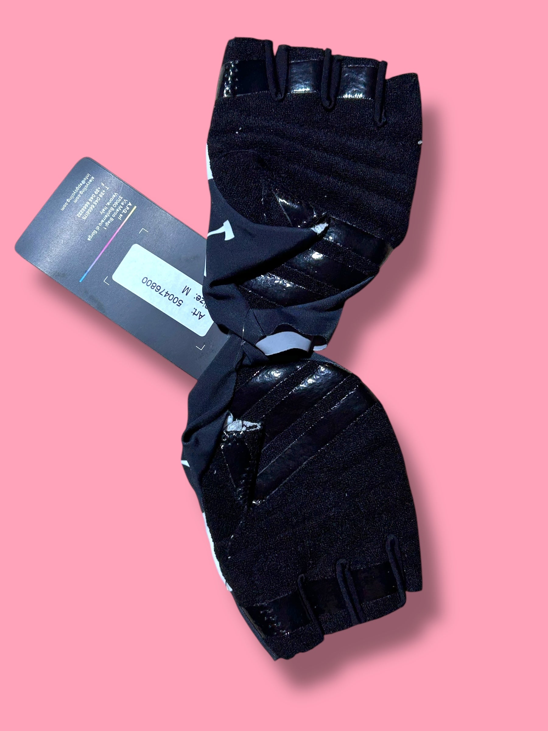 Gloves Mitts Padded  Rider Issued |Hagens Bermans Ale| Pro Cycling Kit