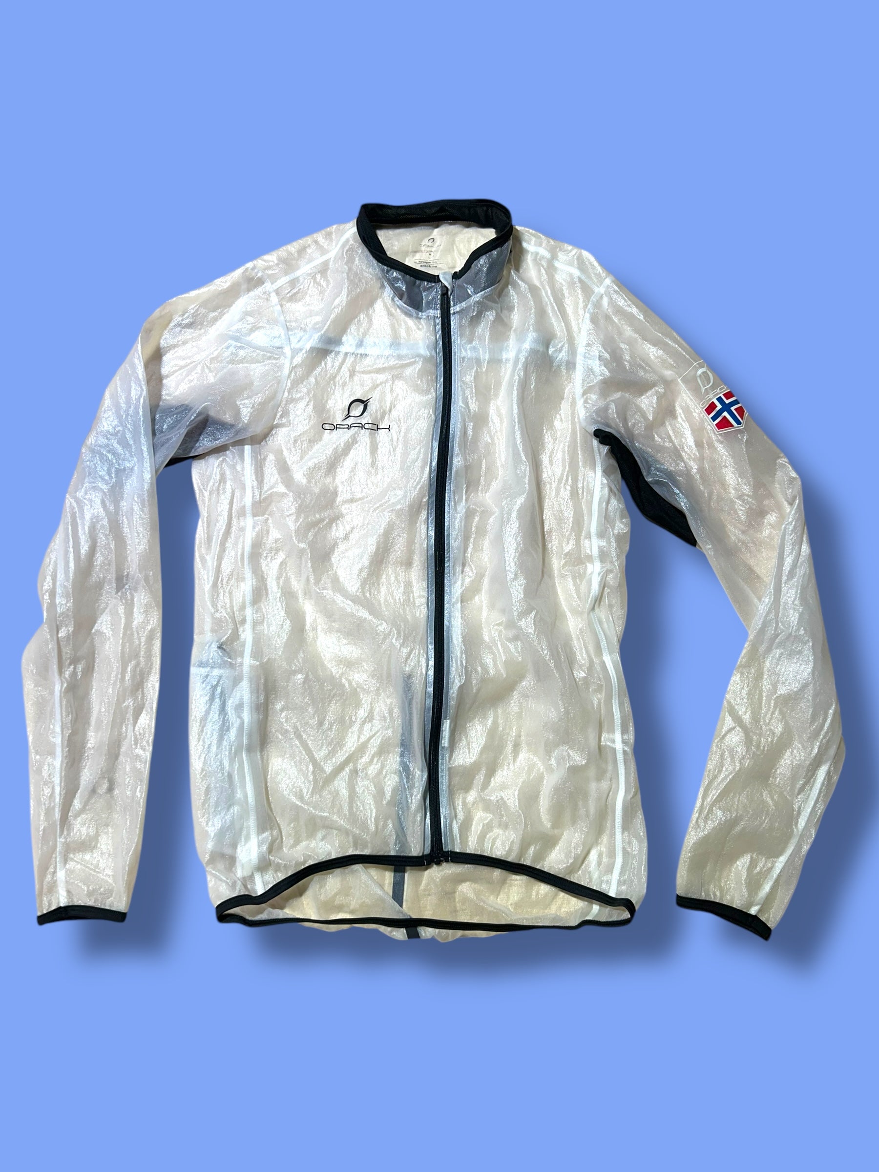 Rain Jacket Packable Lightweight Team Issued | Norway Uno-X| Pro Cycling Kit