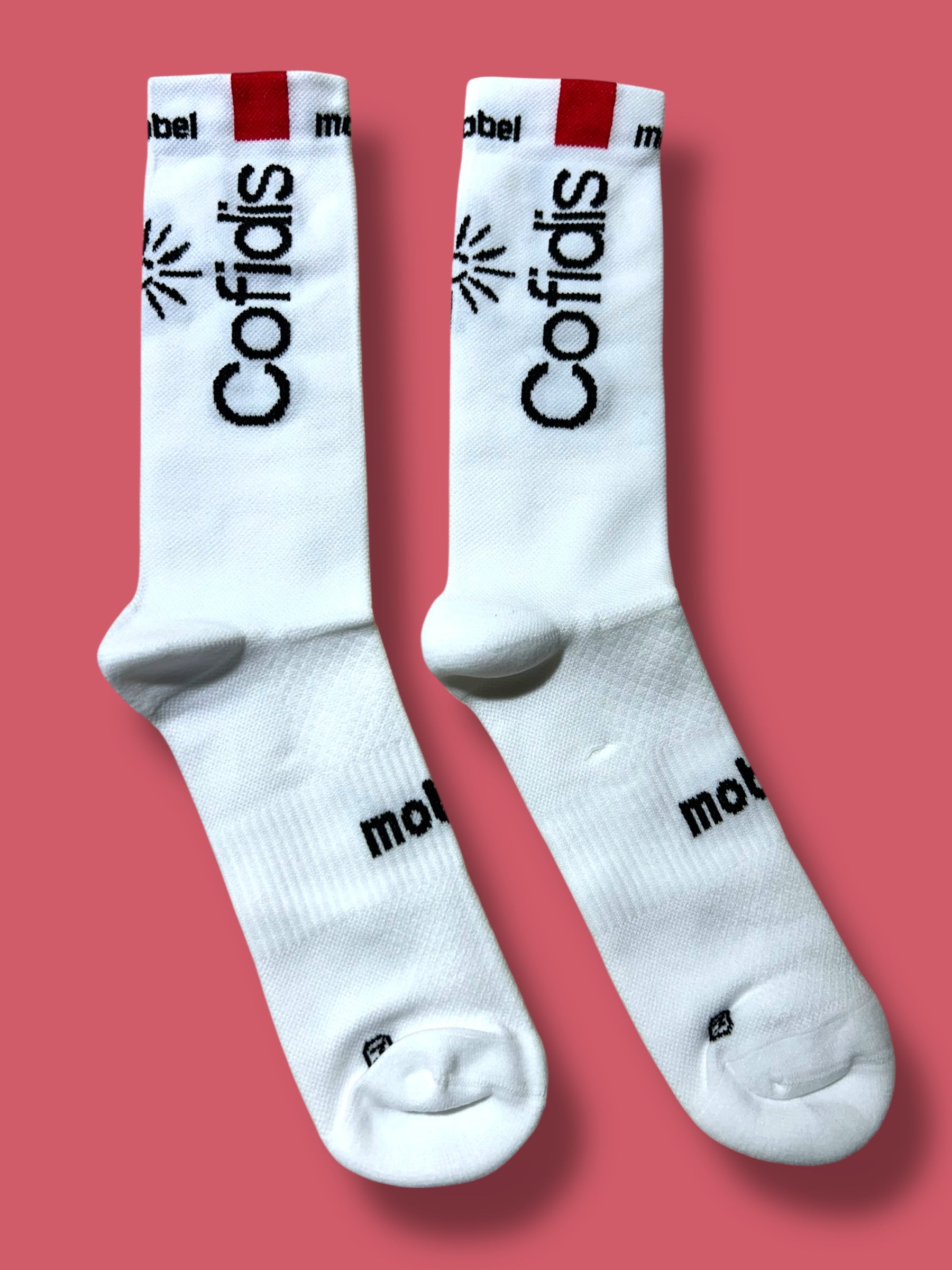 Race Socks Rider Issued| Mobel |  Cofidis| Pro Cycling Kit