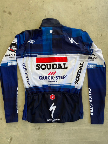 Winter Jersey Thermal Long Sleeve | Castelli | Soudal / Deceuninck Quick-Step | Pro-Issued Cycling Kit