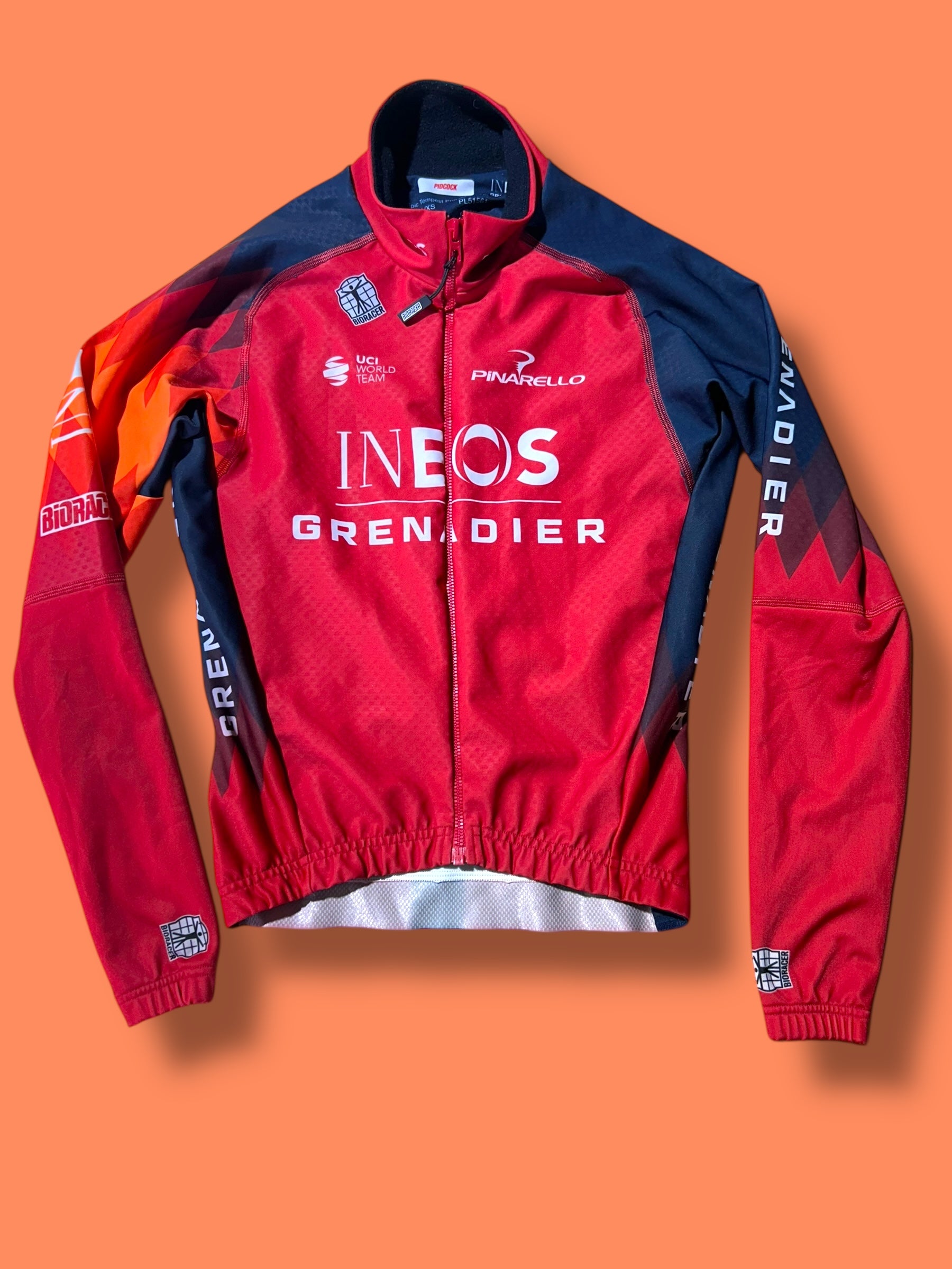 Thermal Jersey Gabba Winter  Pidcock  |Ineos Grenadiers| Pro Cycling Kit