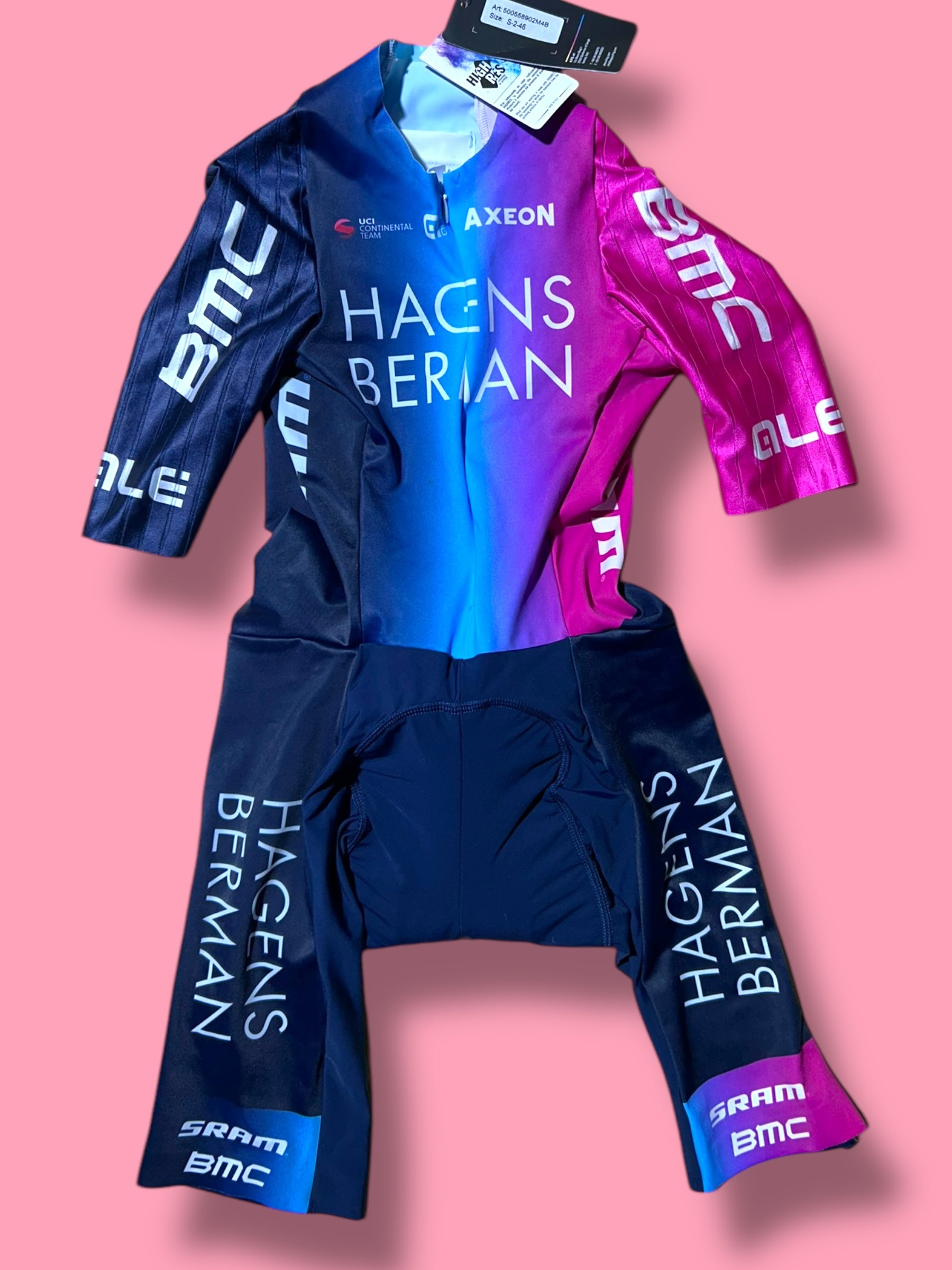 TT Suit Time Trial Aerosuit Rider Issued |Hagens Bermans Ale| Pro Cycling Kit