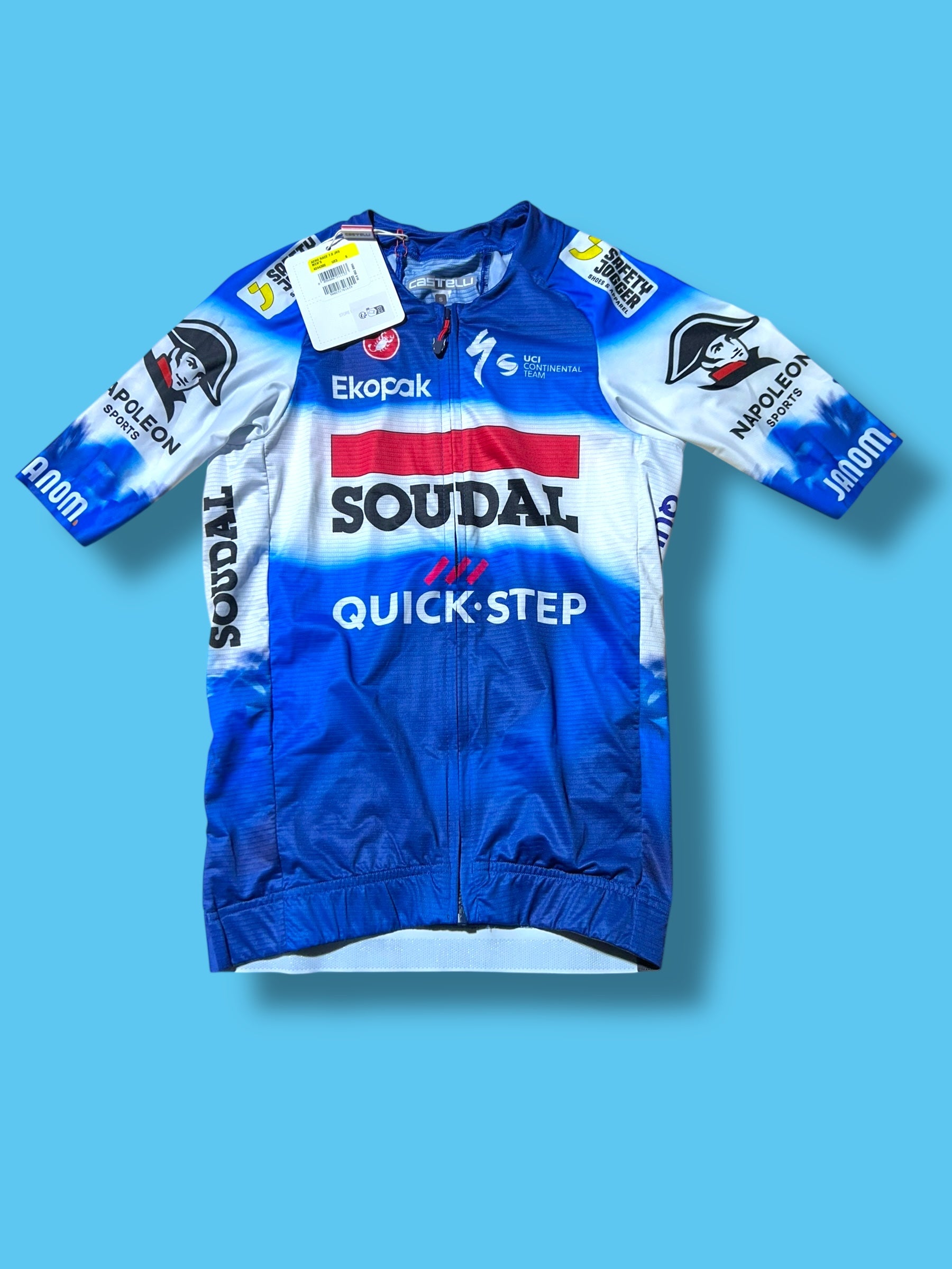 Aero Jersey 7.0 Race Lightweight Fast!  | Castelli |  Soudal Quick-Step| Pro Cycling Kit