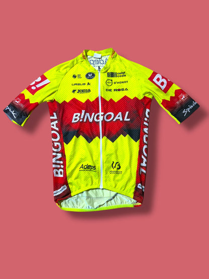 Aero Jersey, Bib Shorts, Arm Leg Warmers Bundle| Bingoal Vermarc| Pro Cycling Kit