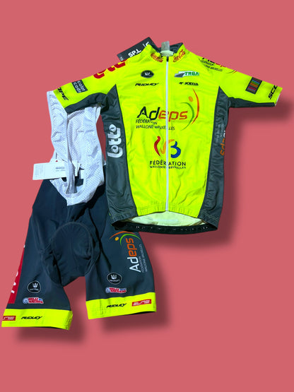Aero Jersey and Bib Shorts Bundle| Bingoal Vermarc| Pro Cycling Kit