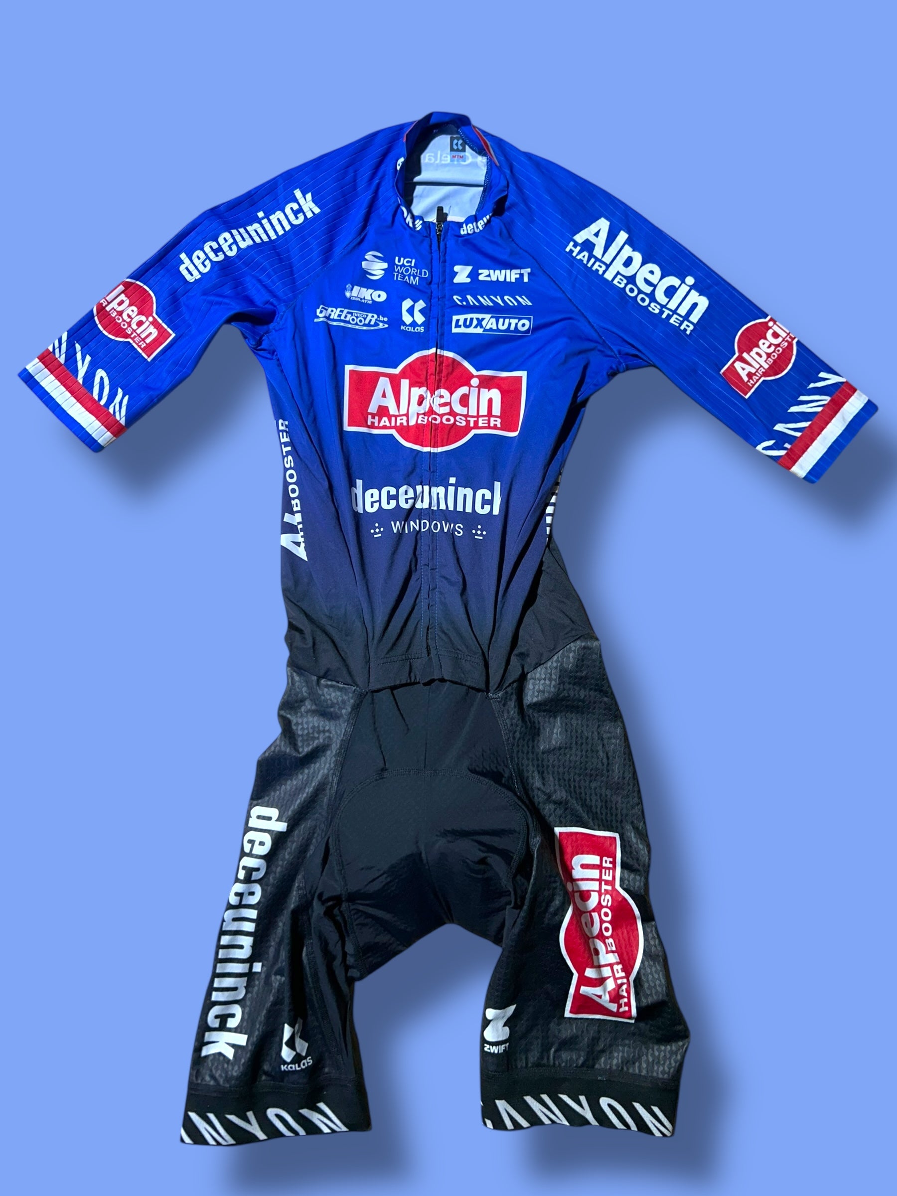 Aerosuit Racesuit with pockets | Alpecin Deceuninck Kalas| Pro Cycling Kit