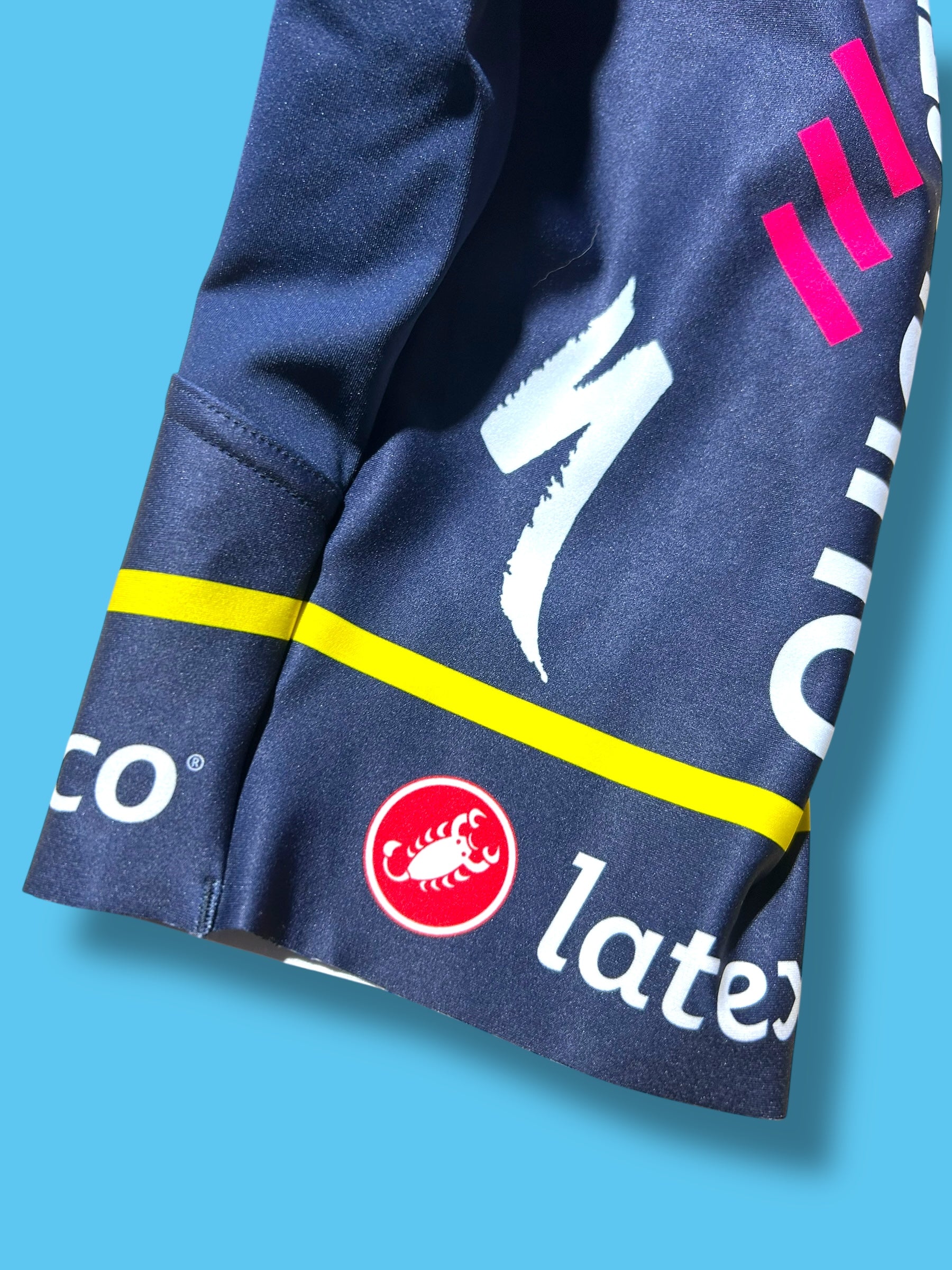 Aero RC Bib Shorts Bibs Tour de France Yellow Jersey  | Castelli |  Soudal Quick-Step| Pro Cycling Kit